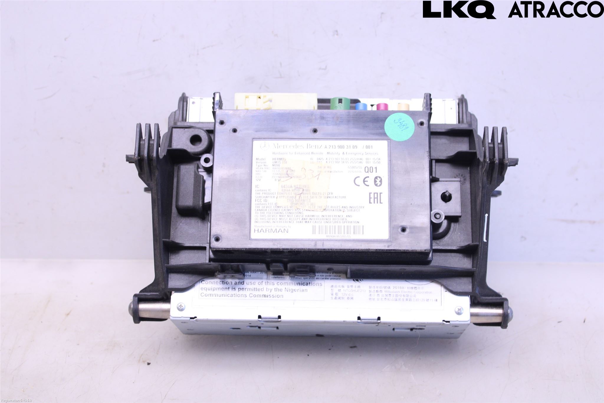Mercedes-Benz MB E-KLASS (W213) 16-23 Cd Radio - Multimediapanel