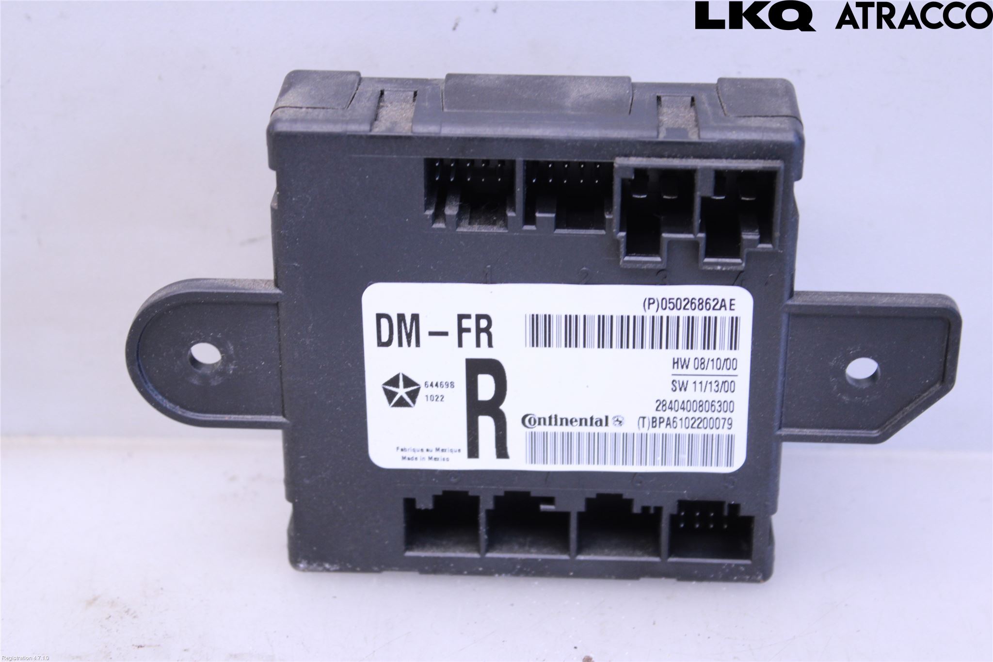 Lancia VOYAGER Styrenhet Dörr