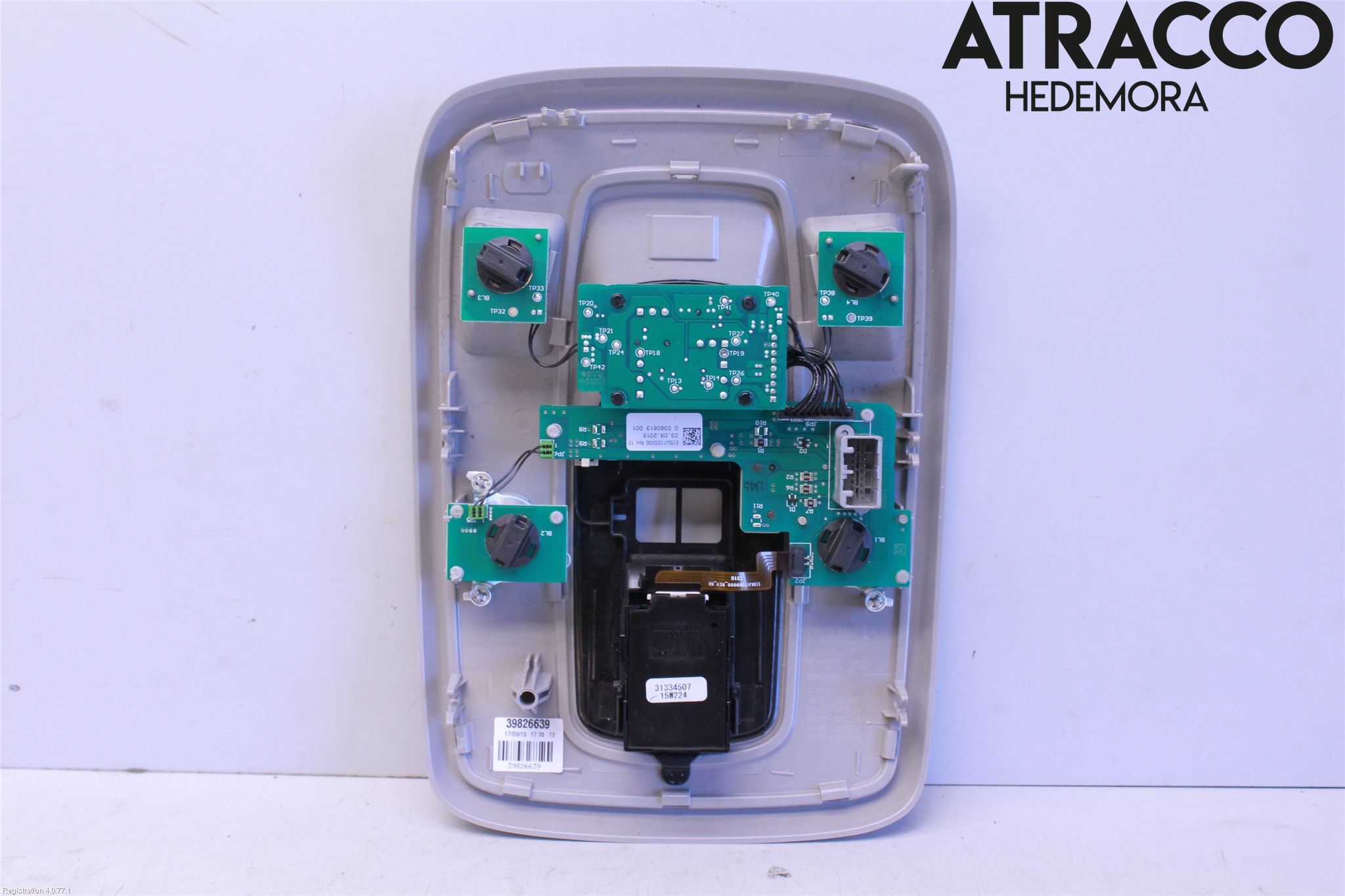 Volvo V70 14-16 Innerbelysning