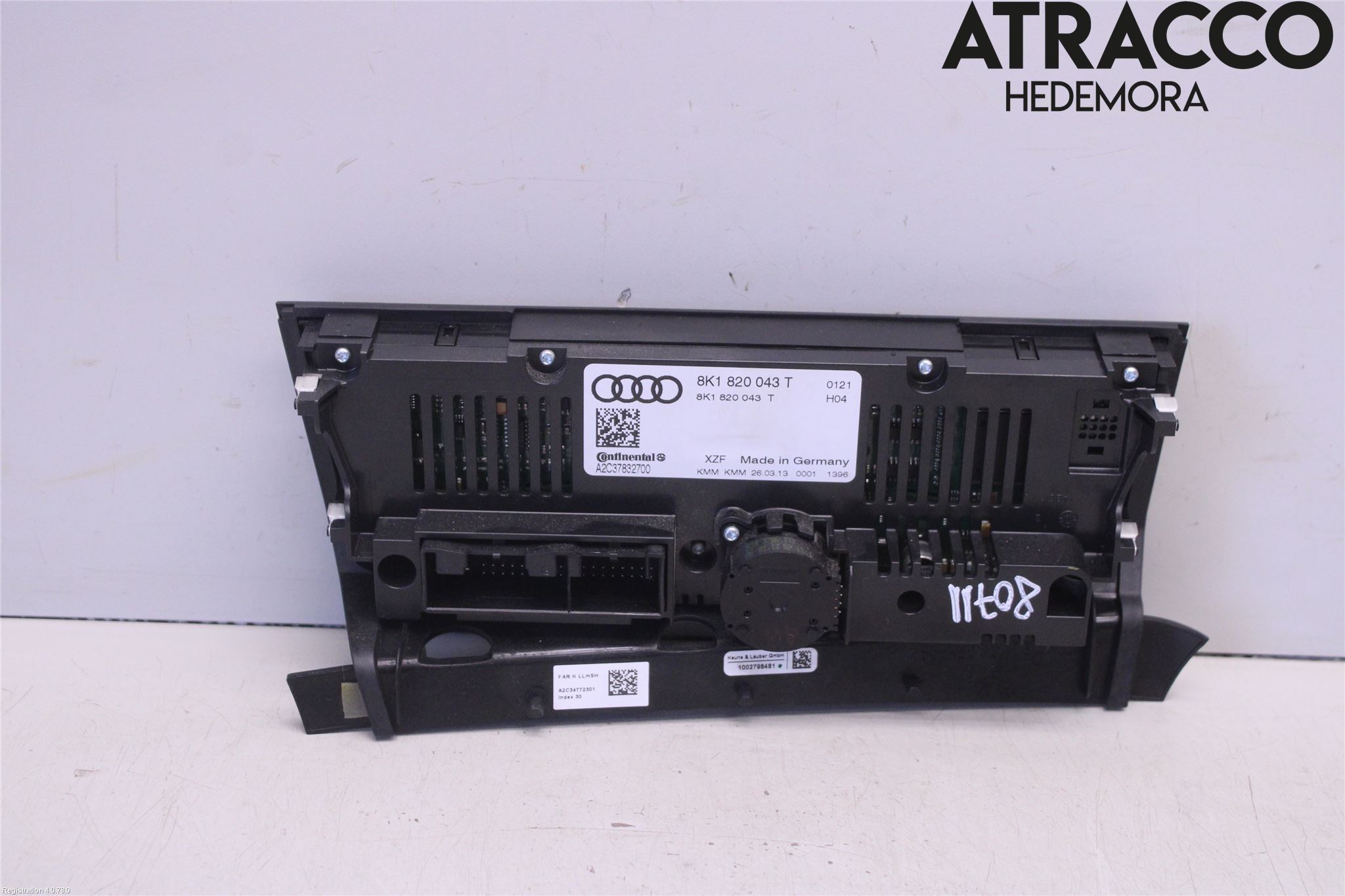 Audi Q5 09-16 Ac Styrenhet Ac Manöveren