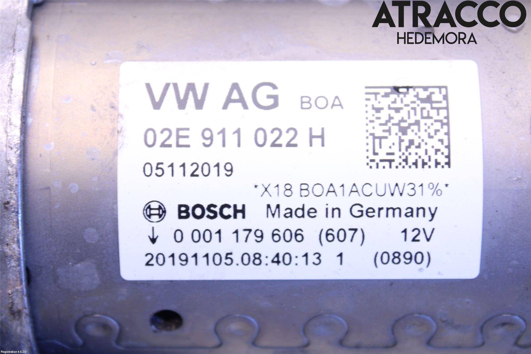 Volkswagen VW TIGUAN 16-24 Startmotor
