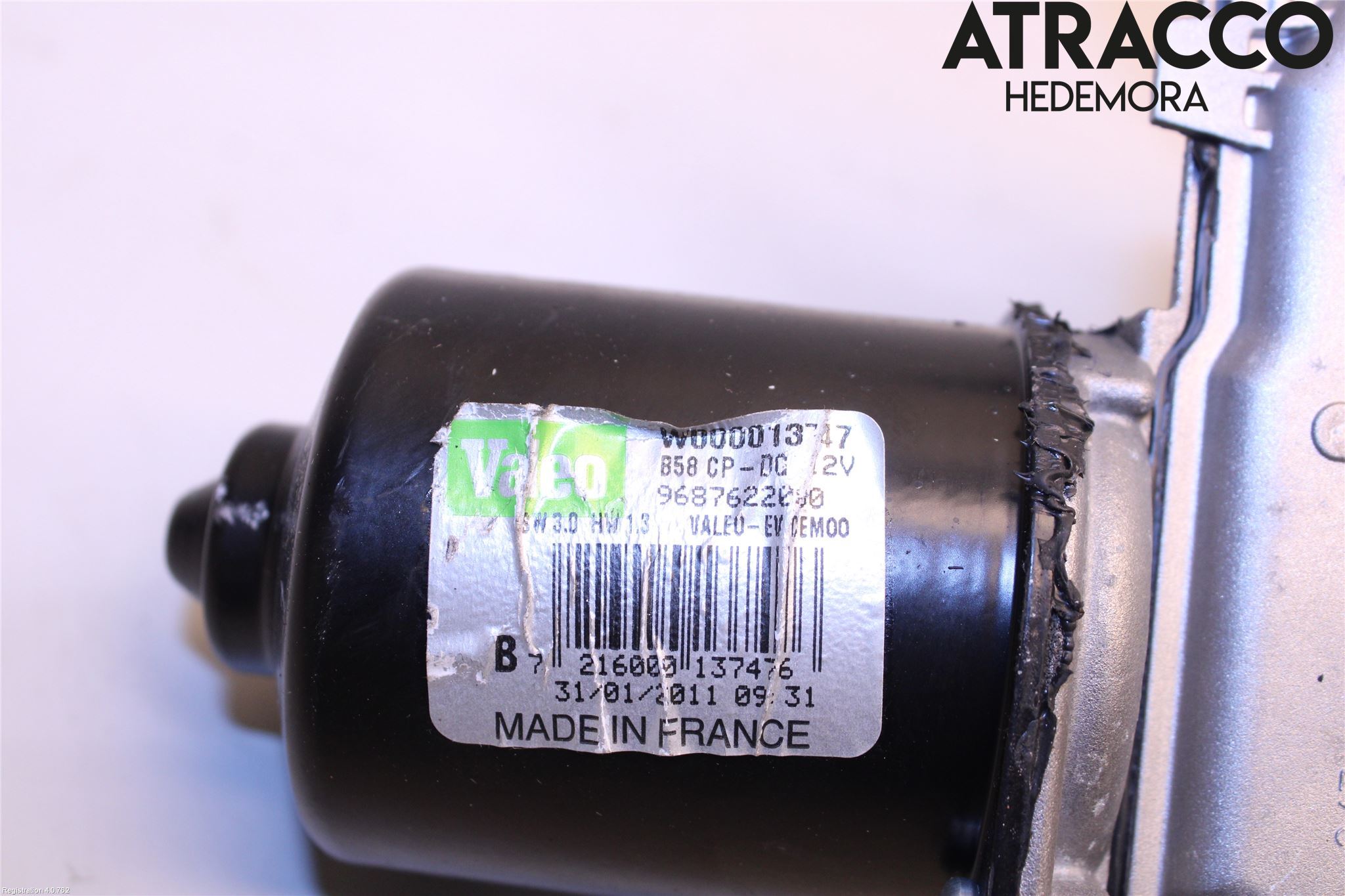 Citroen C4 GRAND PICASSO 07-13 Torkarmotor Vindruta