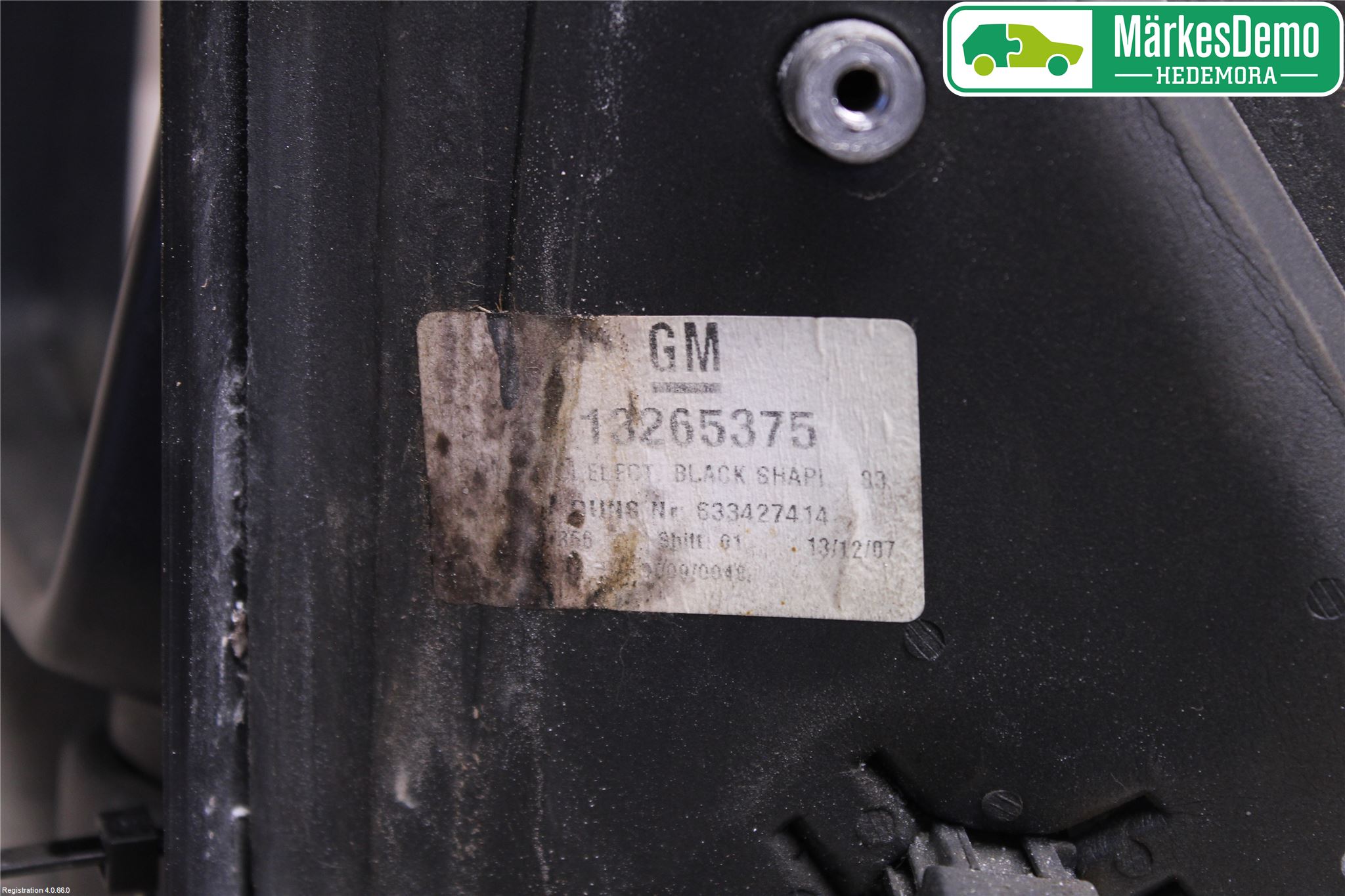 Opel COMBO 02-12 Spegel Yttre El Vä