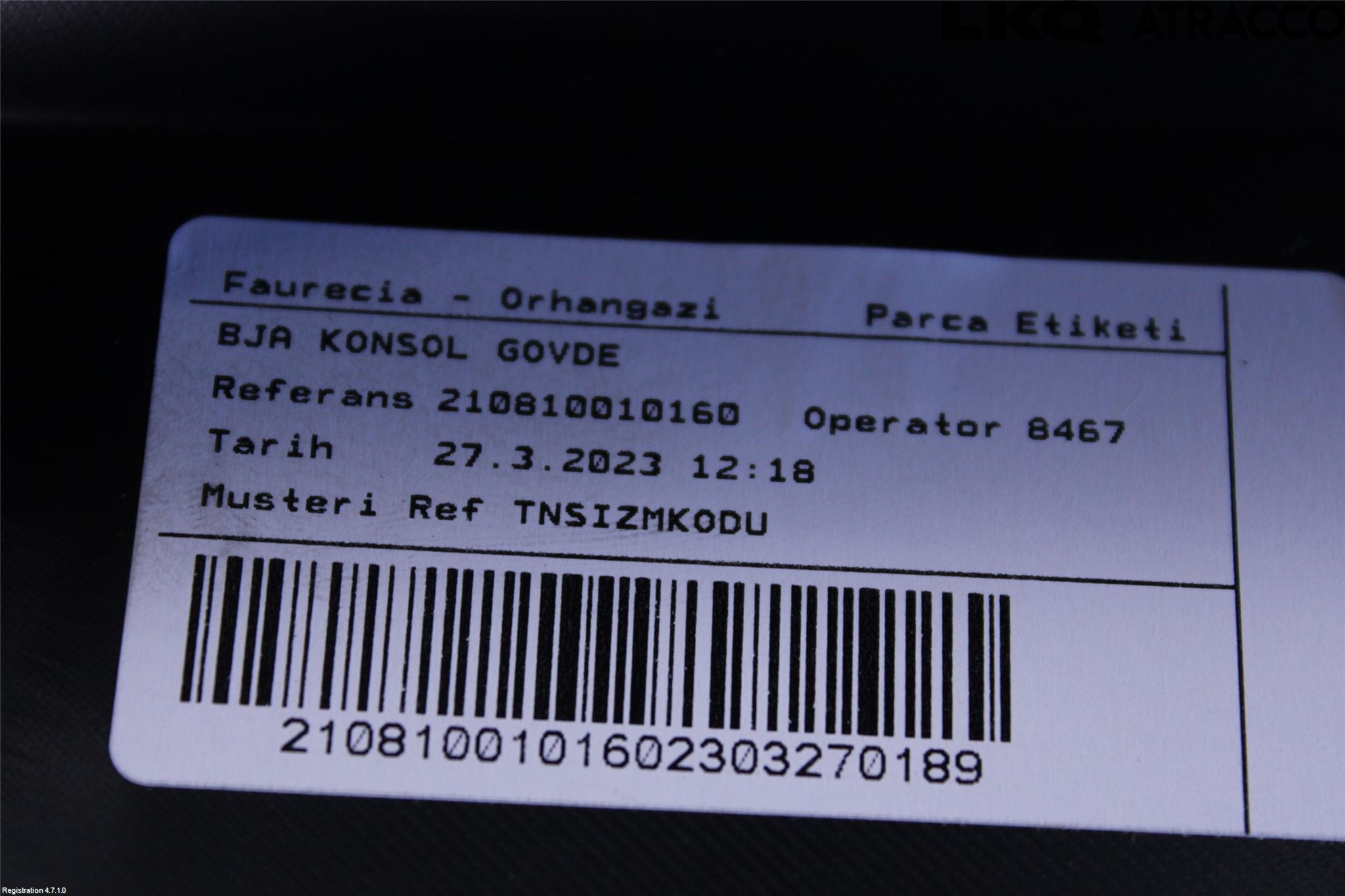 Renault CLIO/E-TECH V 20- Inr Tunnelfack