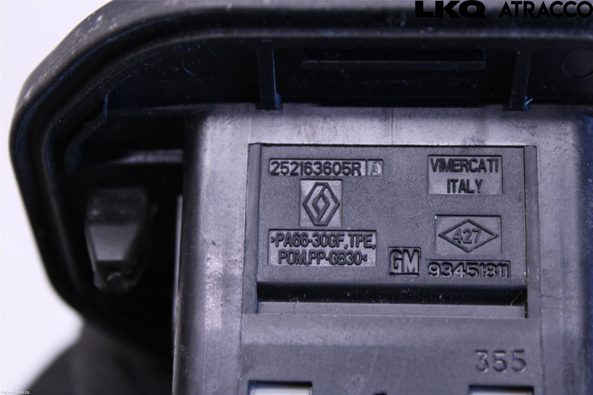 Renault TRAFIC/E-TECH 15- Centrallåskontakt Vid Lås