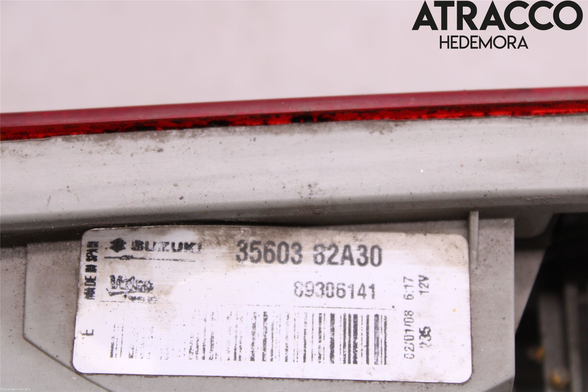 Suzuki JIMNY 81-21 Bakljus Höger