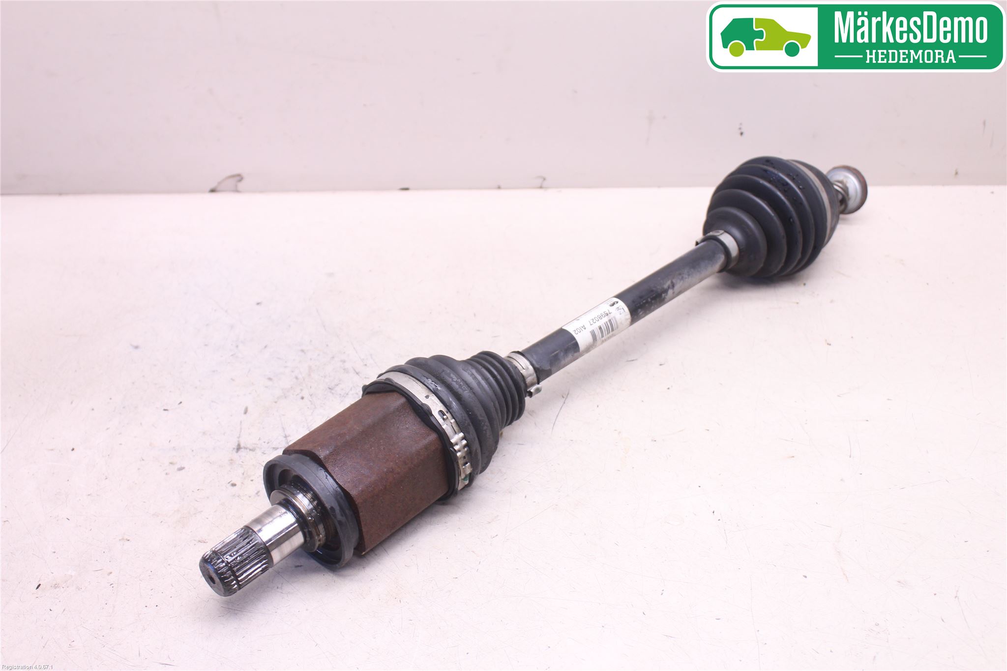 BMW X3 F25 10-17 Drivaxel Fram Vänster