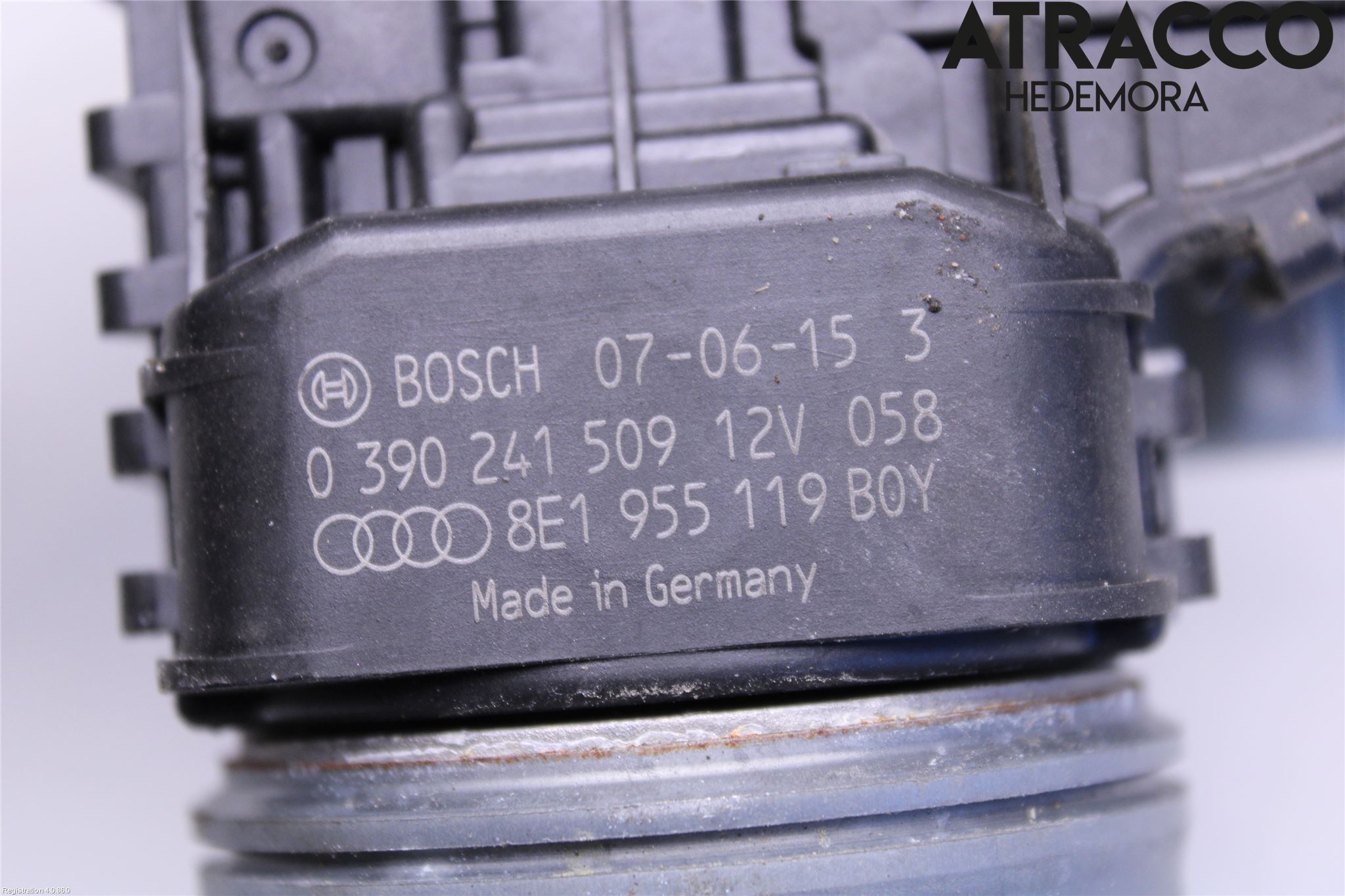 Audi A4/S4 05-07 Torkarmotor Vindruta