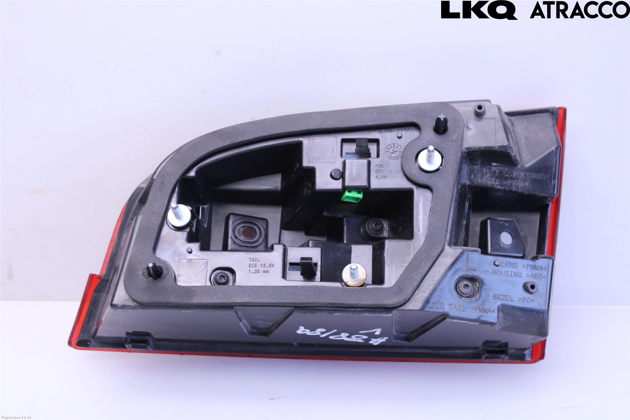 Jaguar XF 08-15 Bakljus Lucka Vä