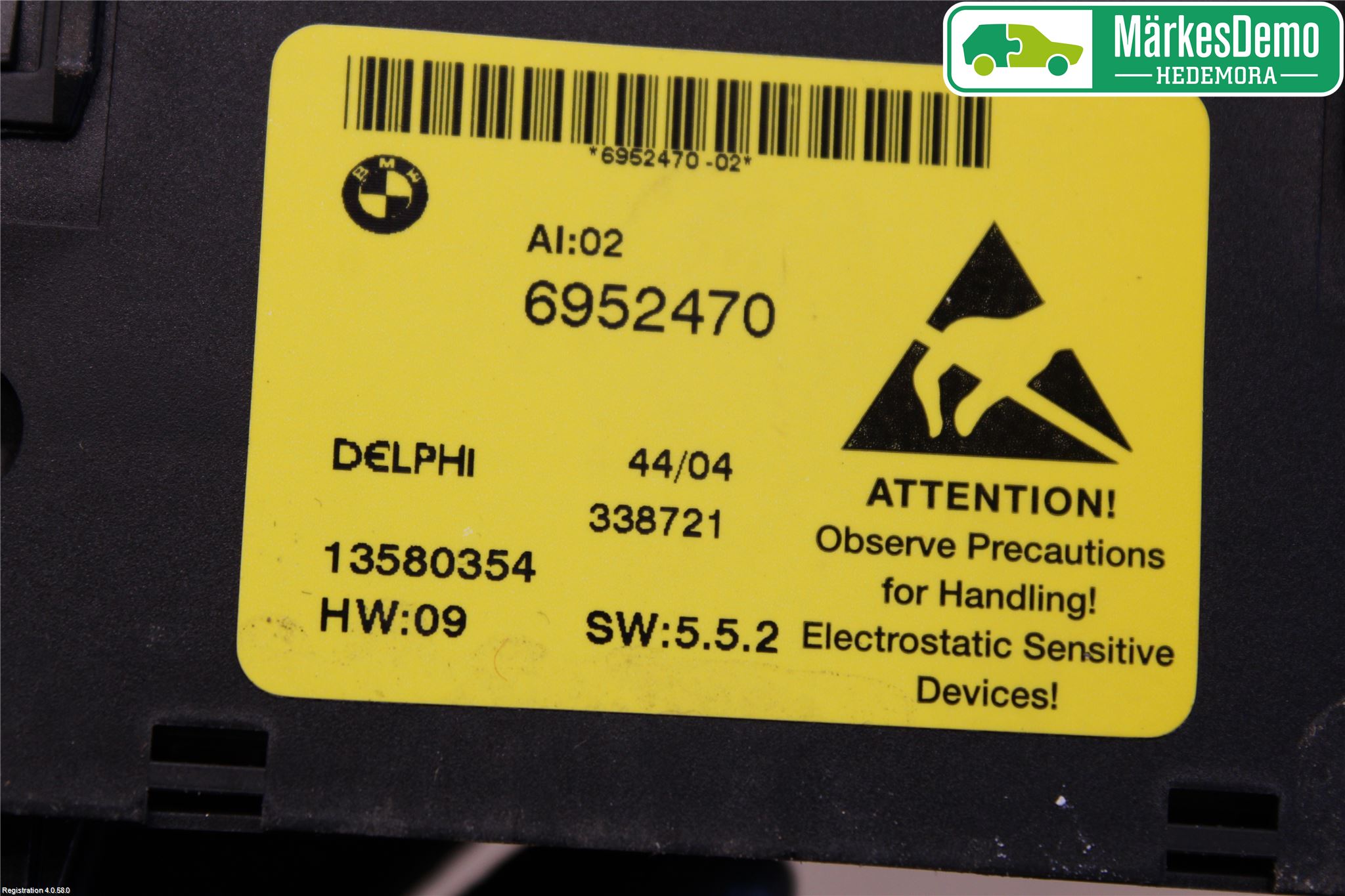 BMW 5 E60/61 Sed/Tou 02-10 Strömställare Stolvärme