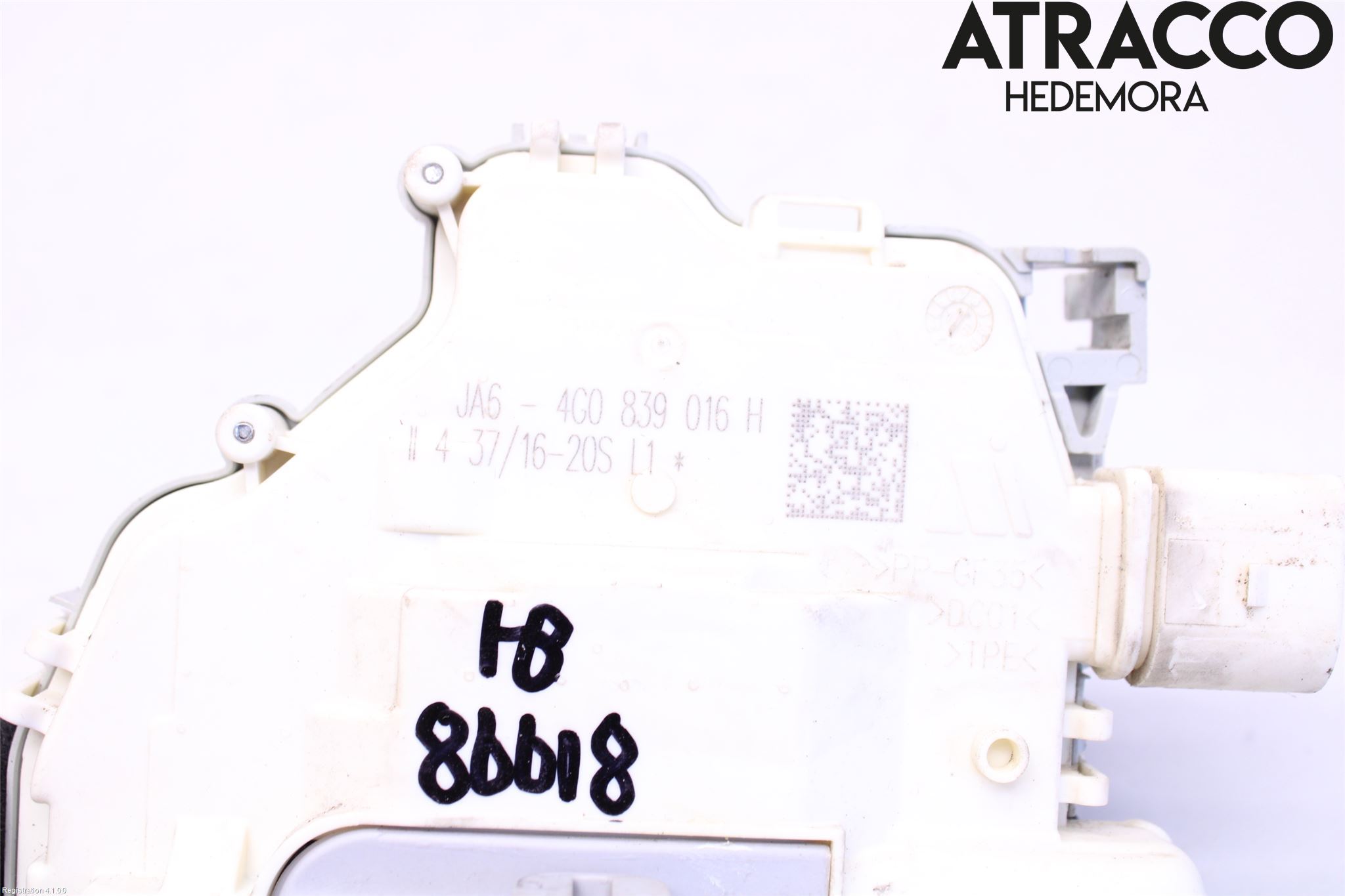 Audi A4/S4 B9 16-19 Låskista-Dörrlås