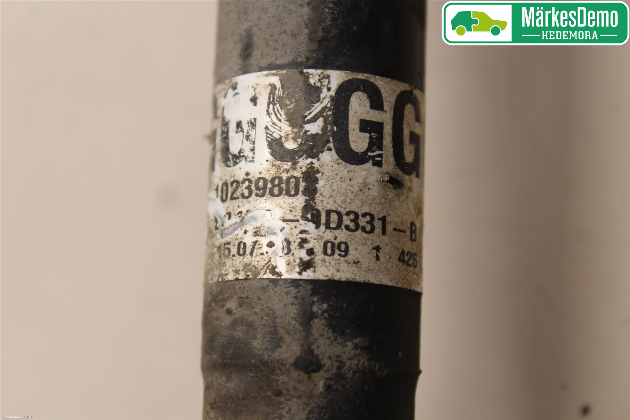 Toyota YARIS XP130 12-14 Drivaxel Fram Höger
