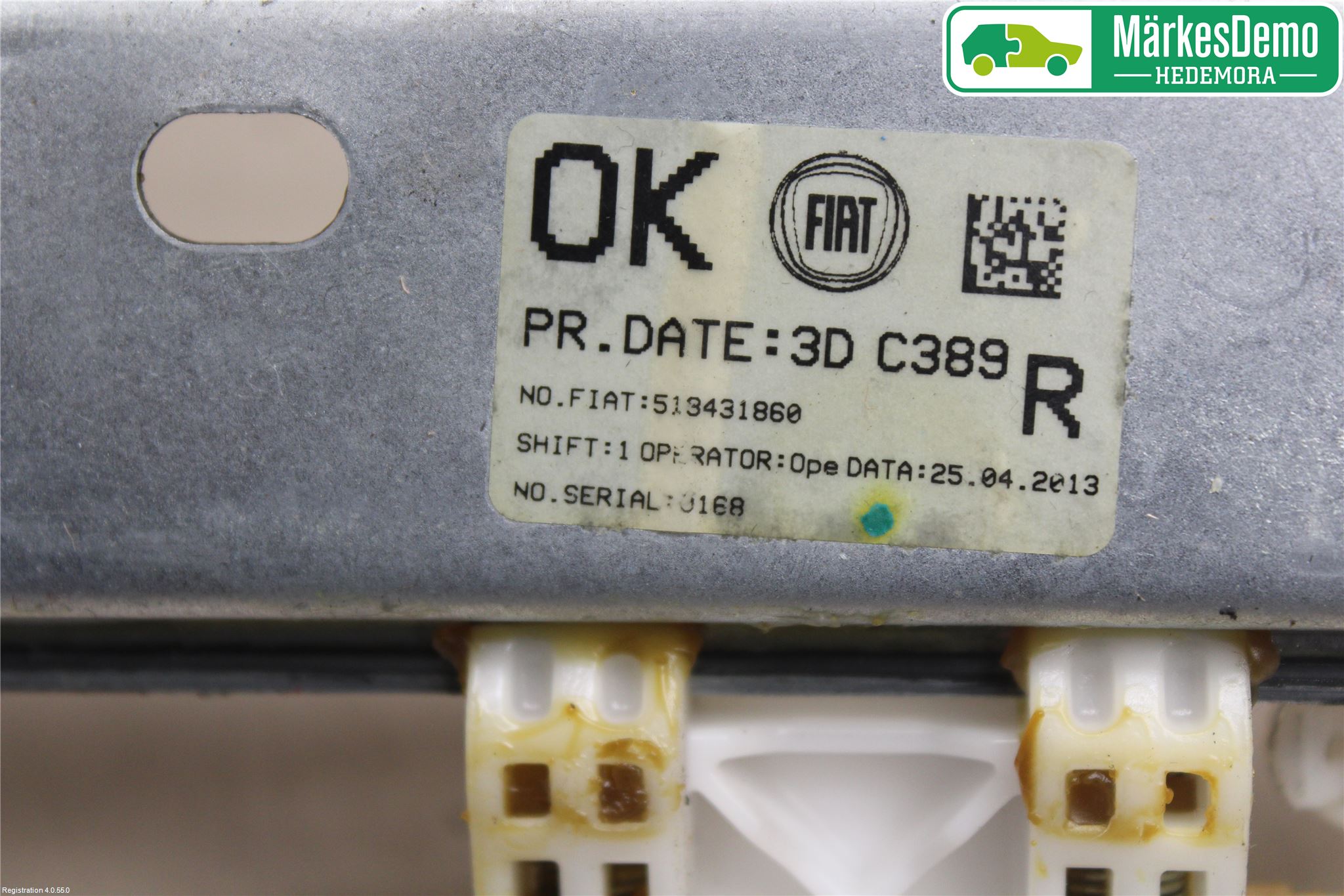 Fiat PANDA 12- Fönsterhissmekanism