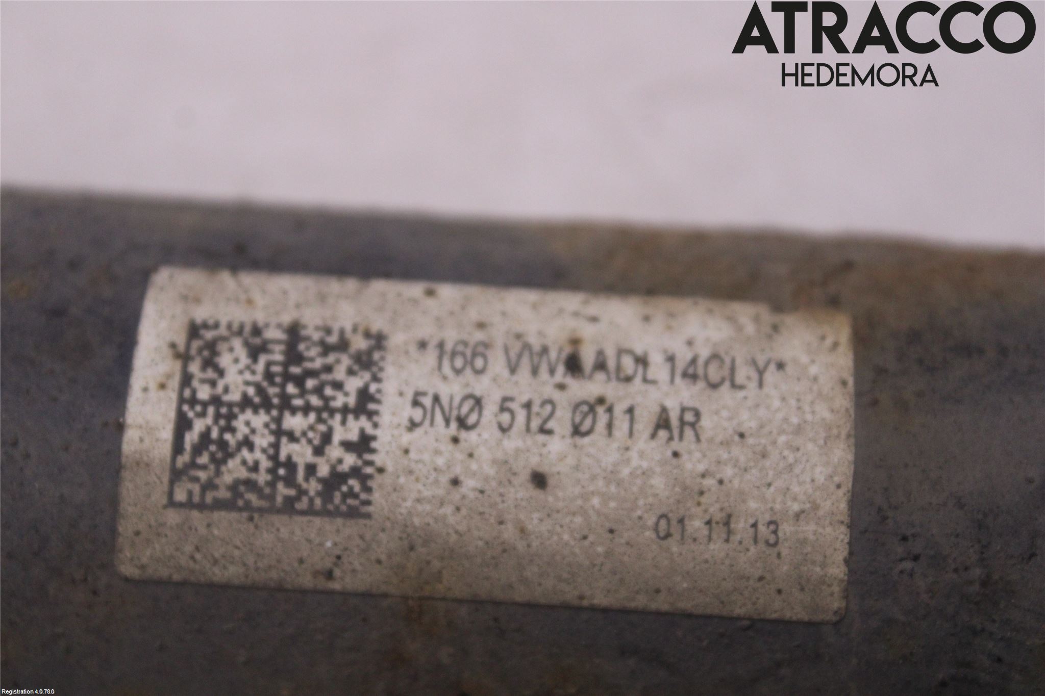 Audi Q3 8U 12-18 Stötdämpare Bak