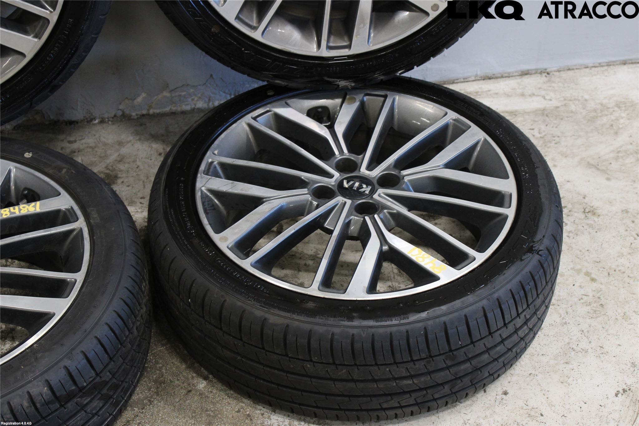 Kia RIO 17- Sommardäck Alumfälg 4St