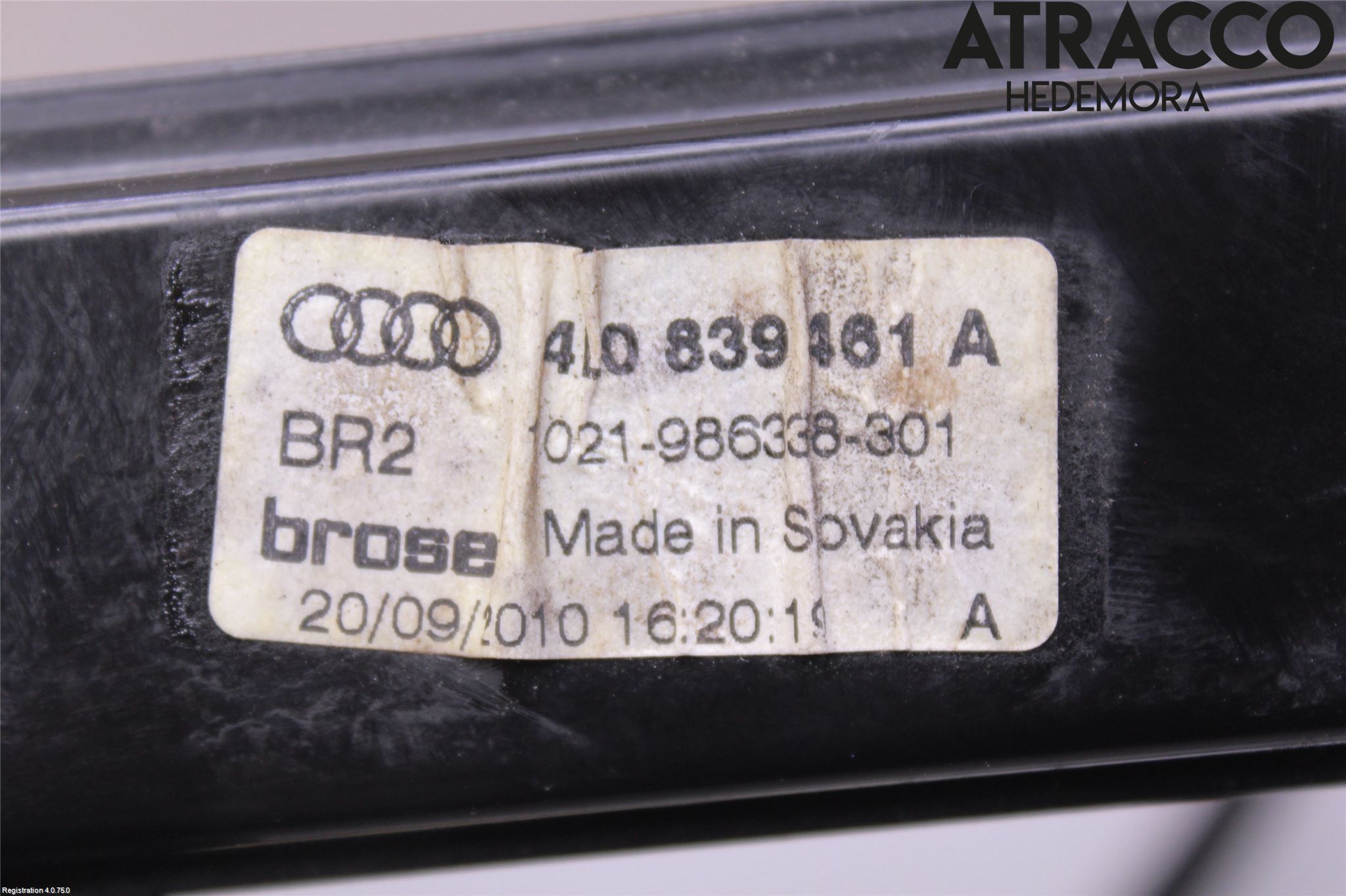 Audi Q7/SQ7 Fönsterhiss El Kompl