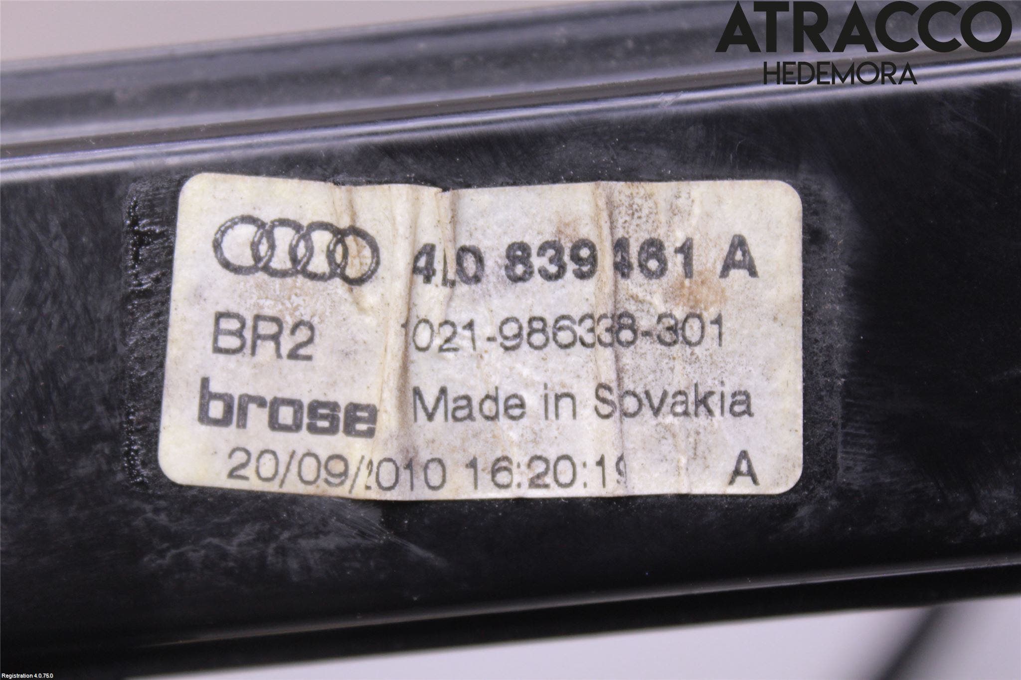 Audi Q7/SQ7 Fönsterhiss El Kompl