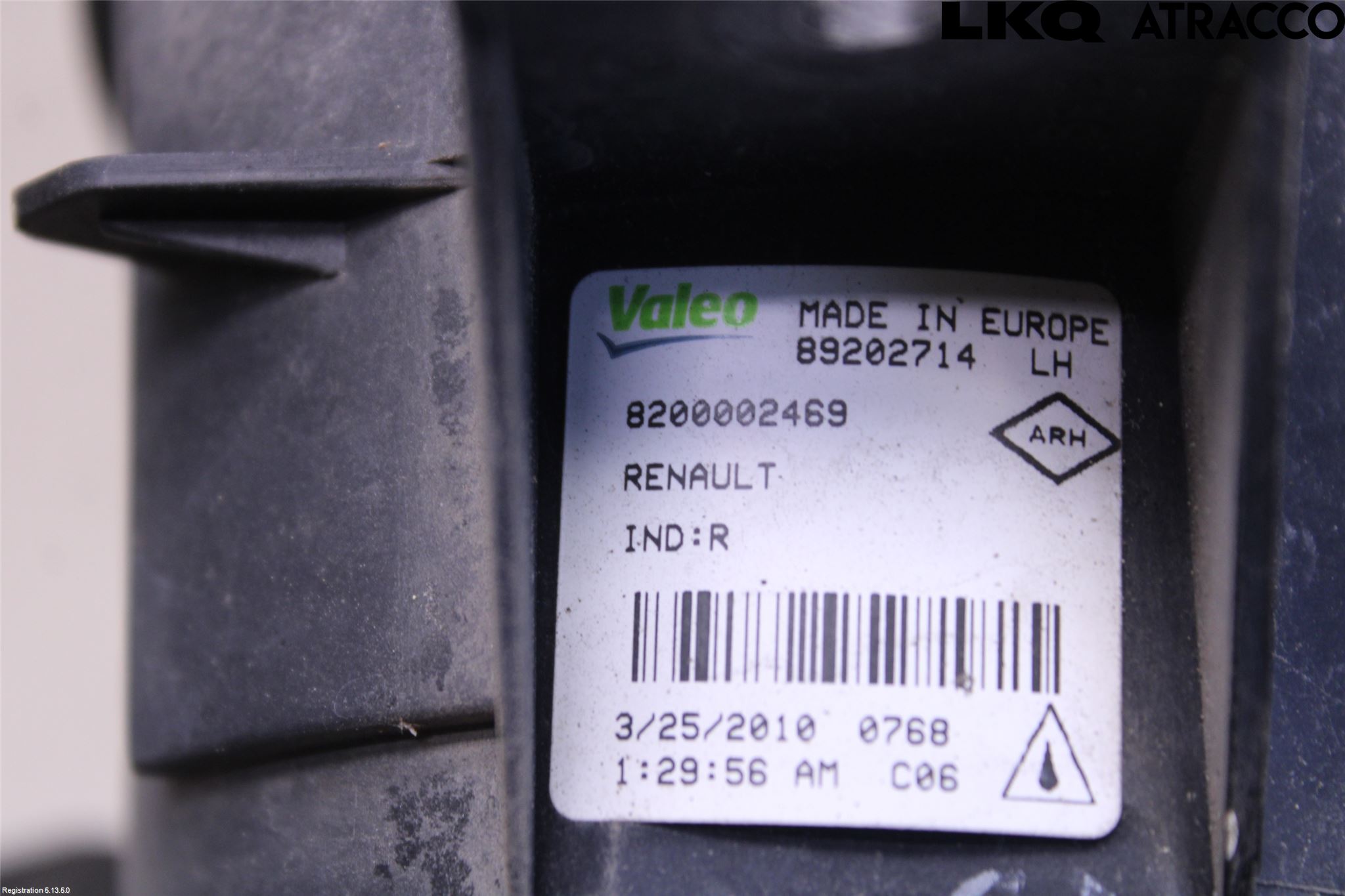 Renault CLIO III  09-12 Dimljus-Varselljus Fram