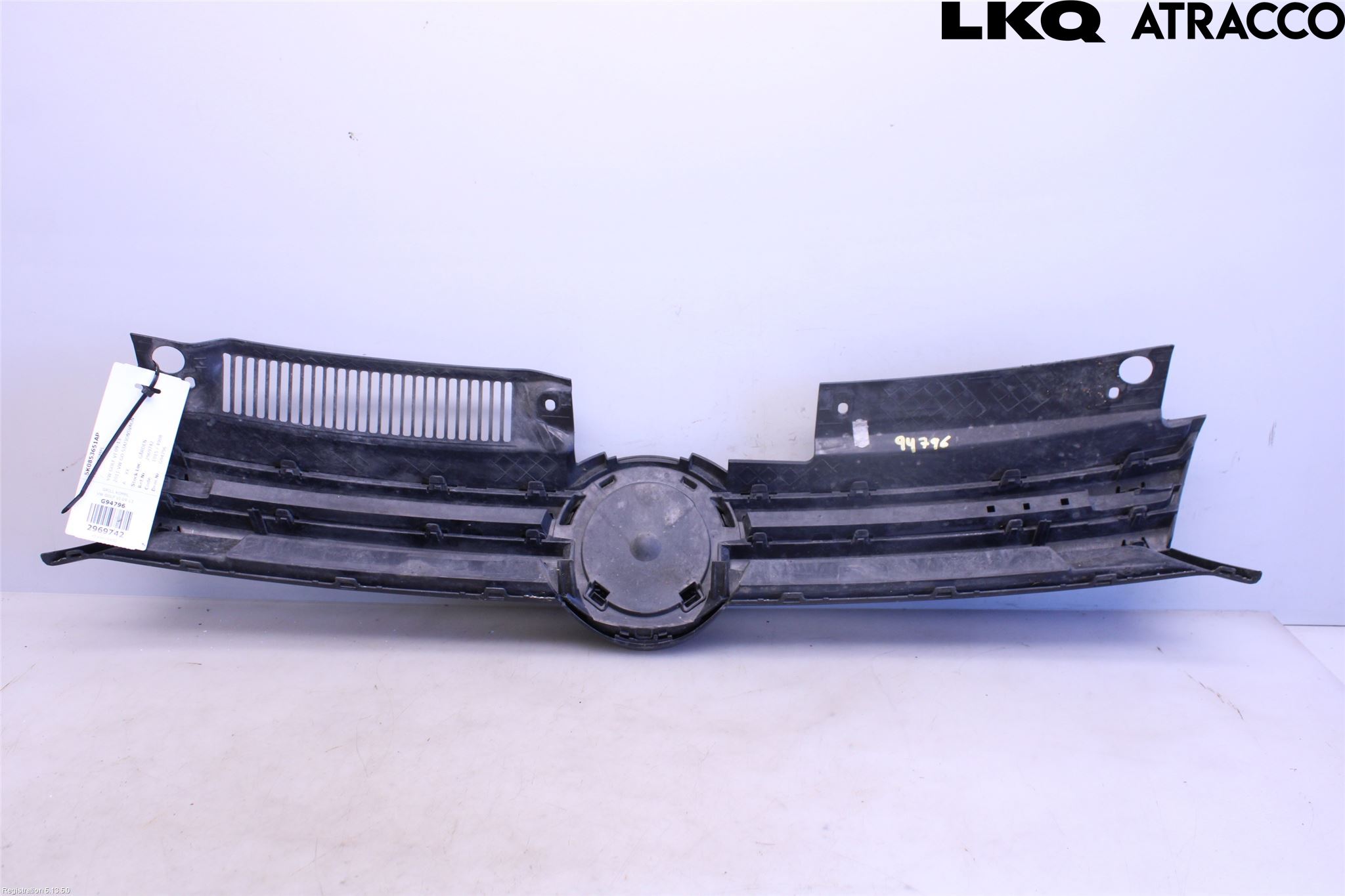 Volkswagen VW GOLF VI 09-13 Grill Komp