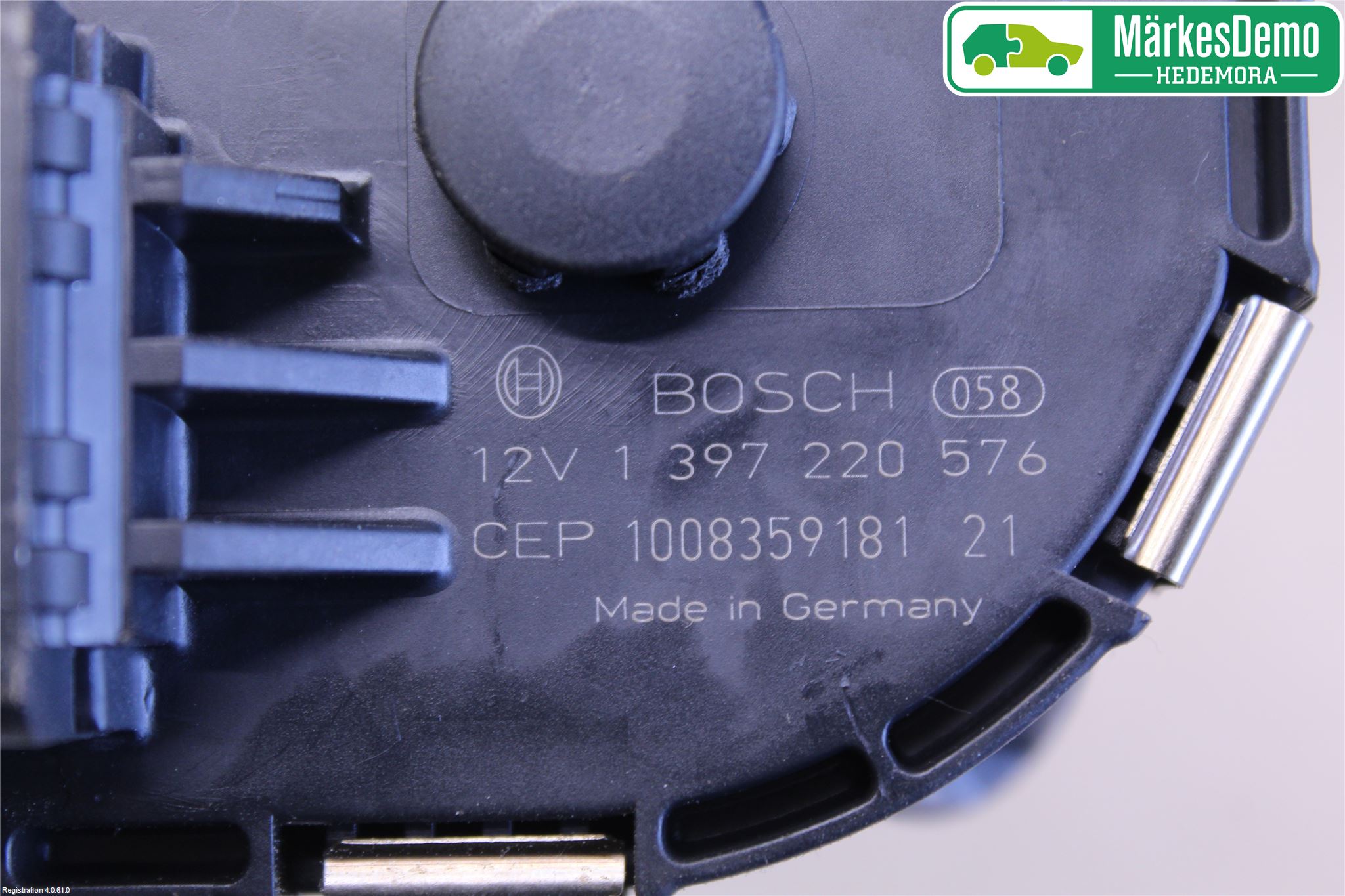 Peugeot 3008 09-16 Torkarmotor Vindruta