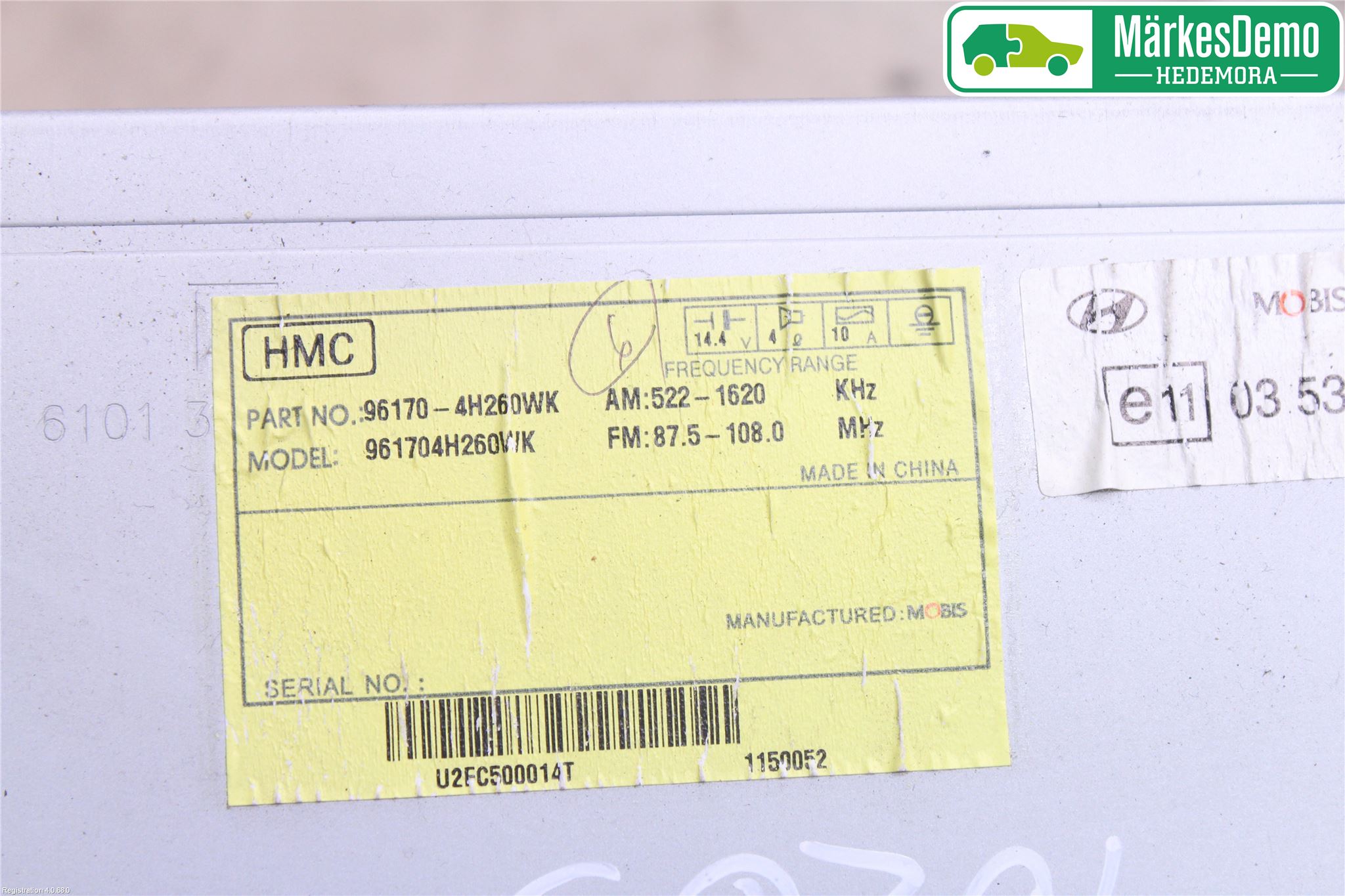 Hyundai H-1/STAREX 08-21 Cd Radio - Multimediapanel