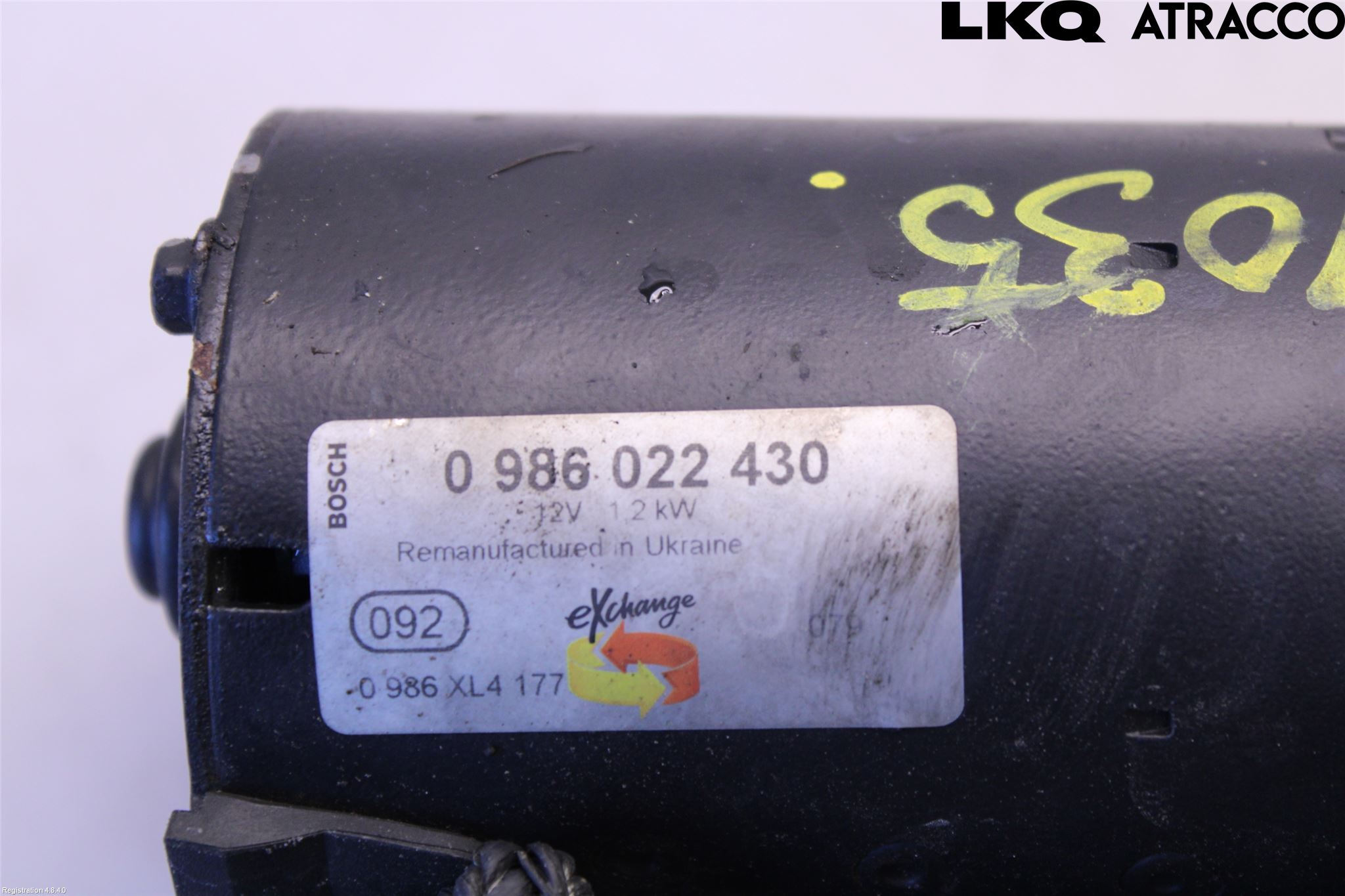 Audi A6/S6     05-11 Startmotor