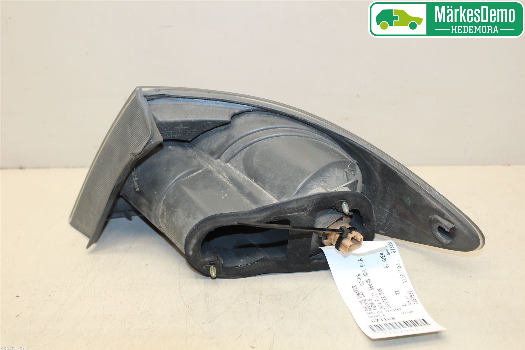 Mazda 6 02-08 Bakljus Vänster
