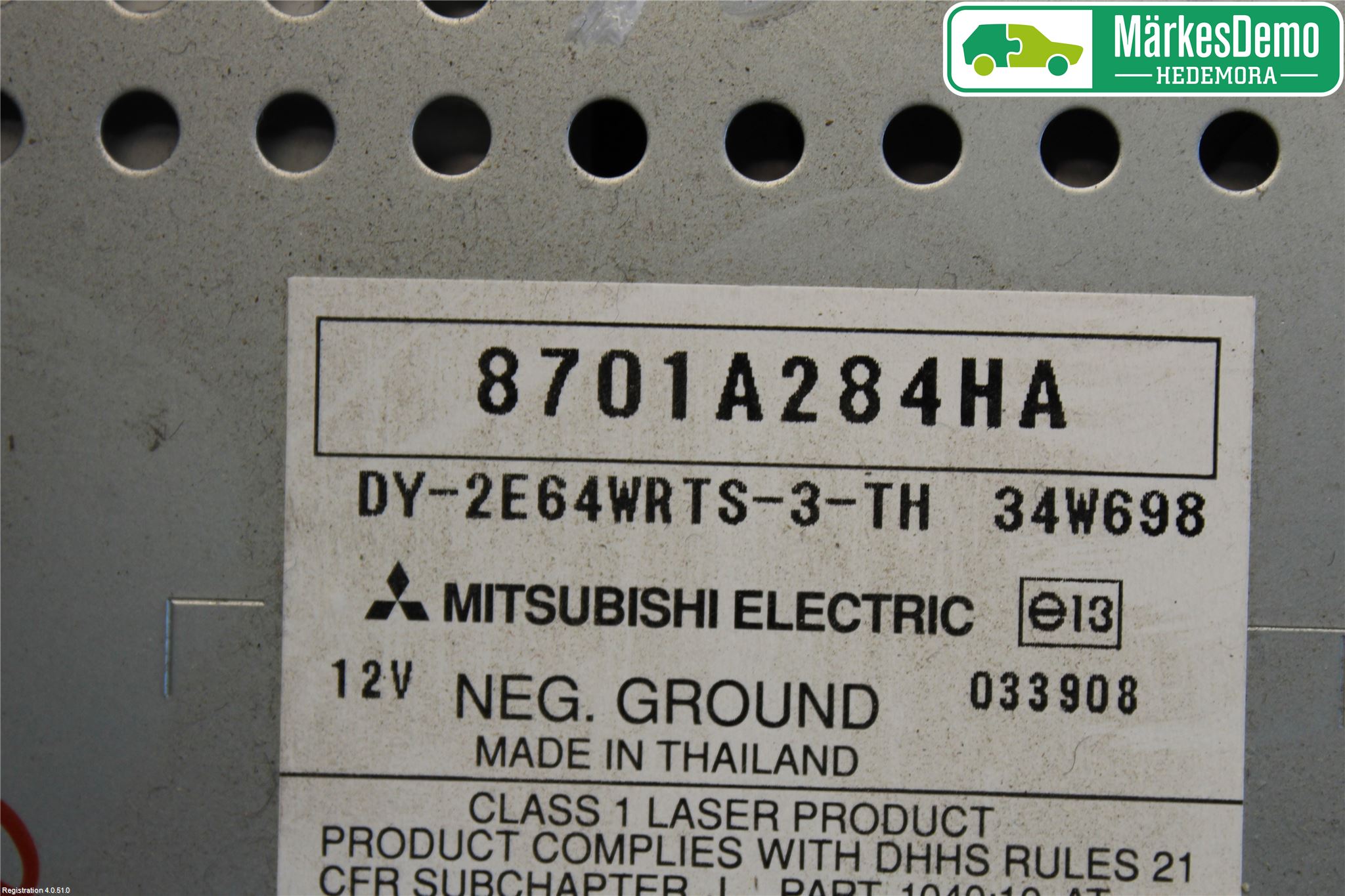 Mitsubishi L200 06-15 Cd Radio - Multimediapanel