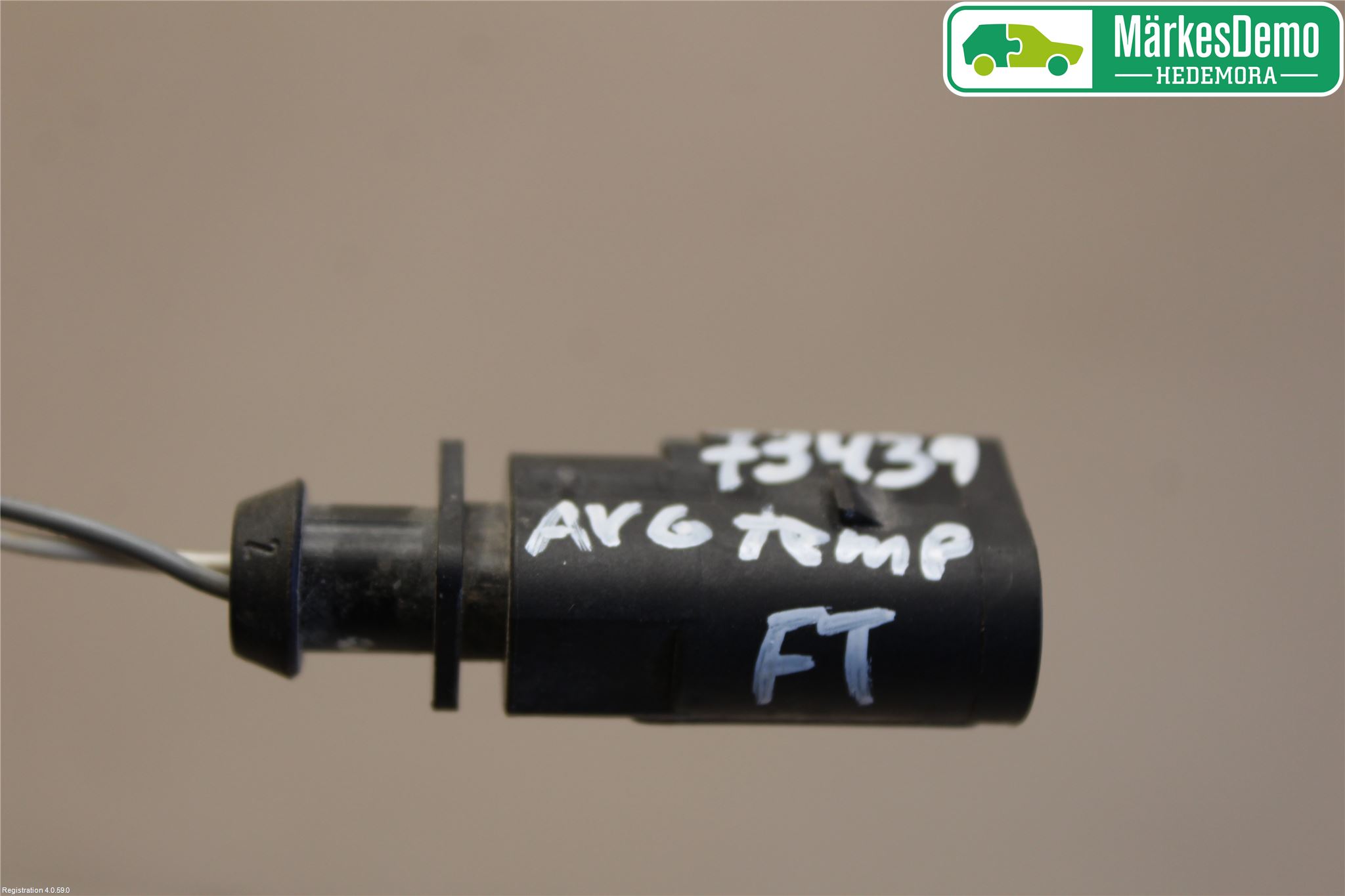 Volkswagen VW AMAROK 2H 10-22 Givare Temp-Tryck Avgas