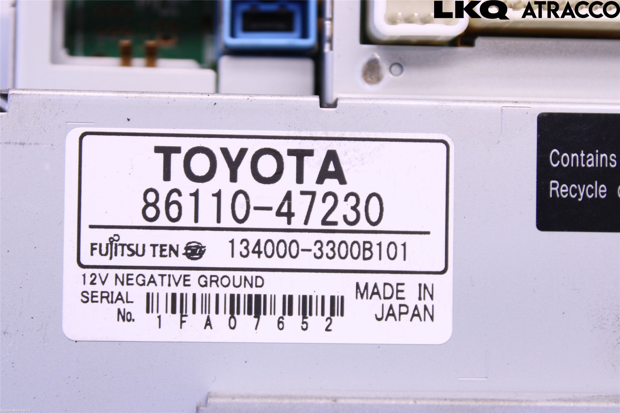Toyota PRIUS NWH20 04-08 Multifunktionsdisplay