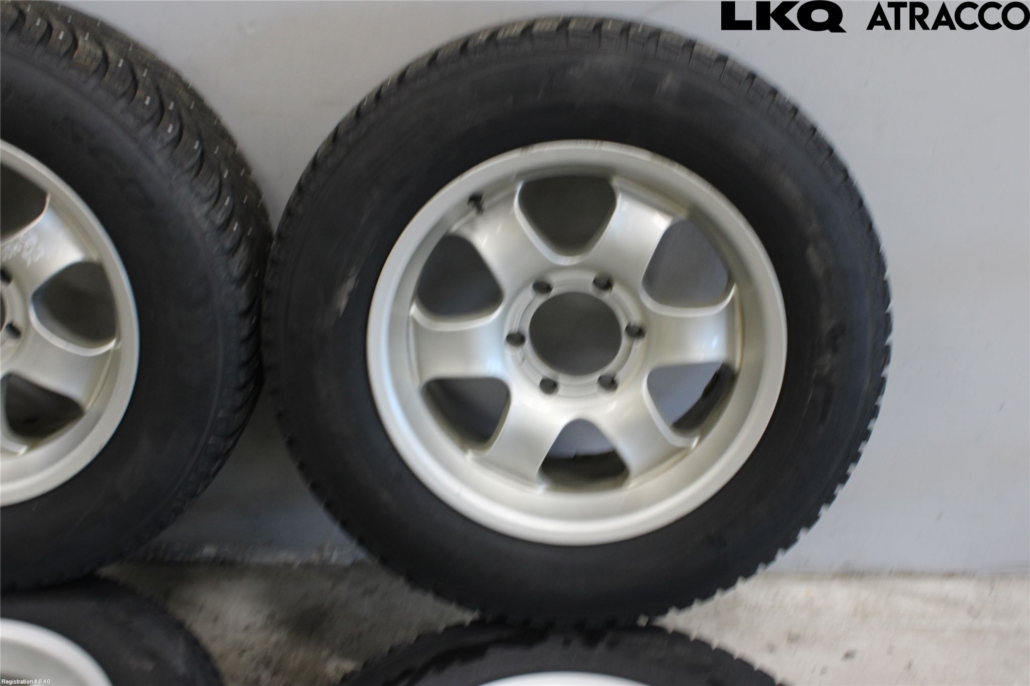 Toyota LANDCRUISER J120 02-09 Vinterdäck Alumfälg 4St