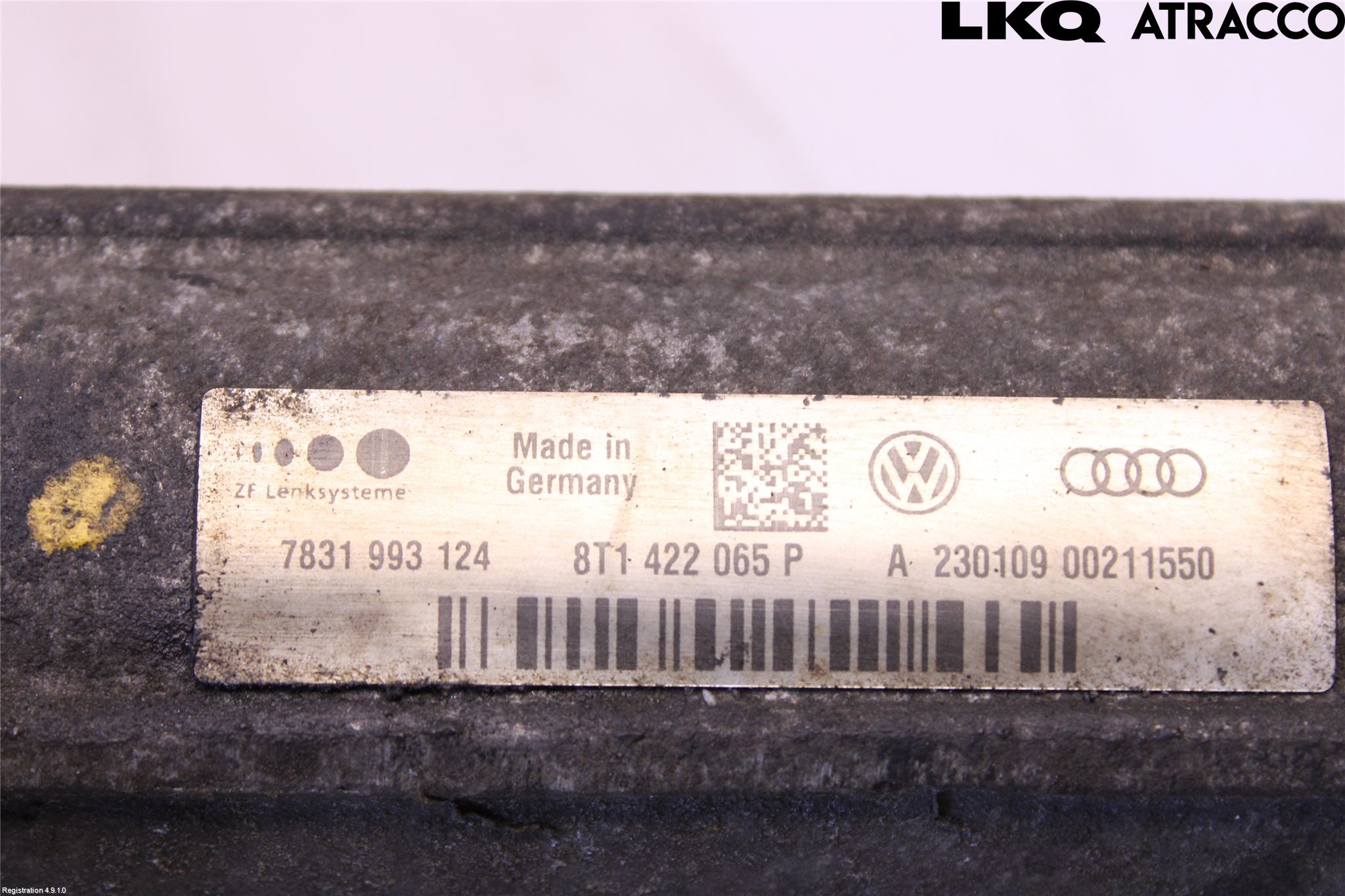 Audi A5 07-16 Styrväxel Servo -Snäcka