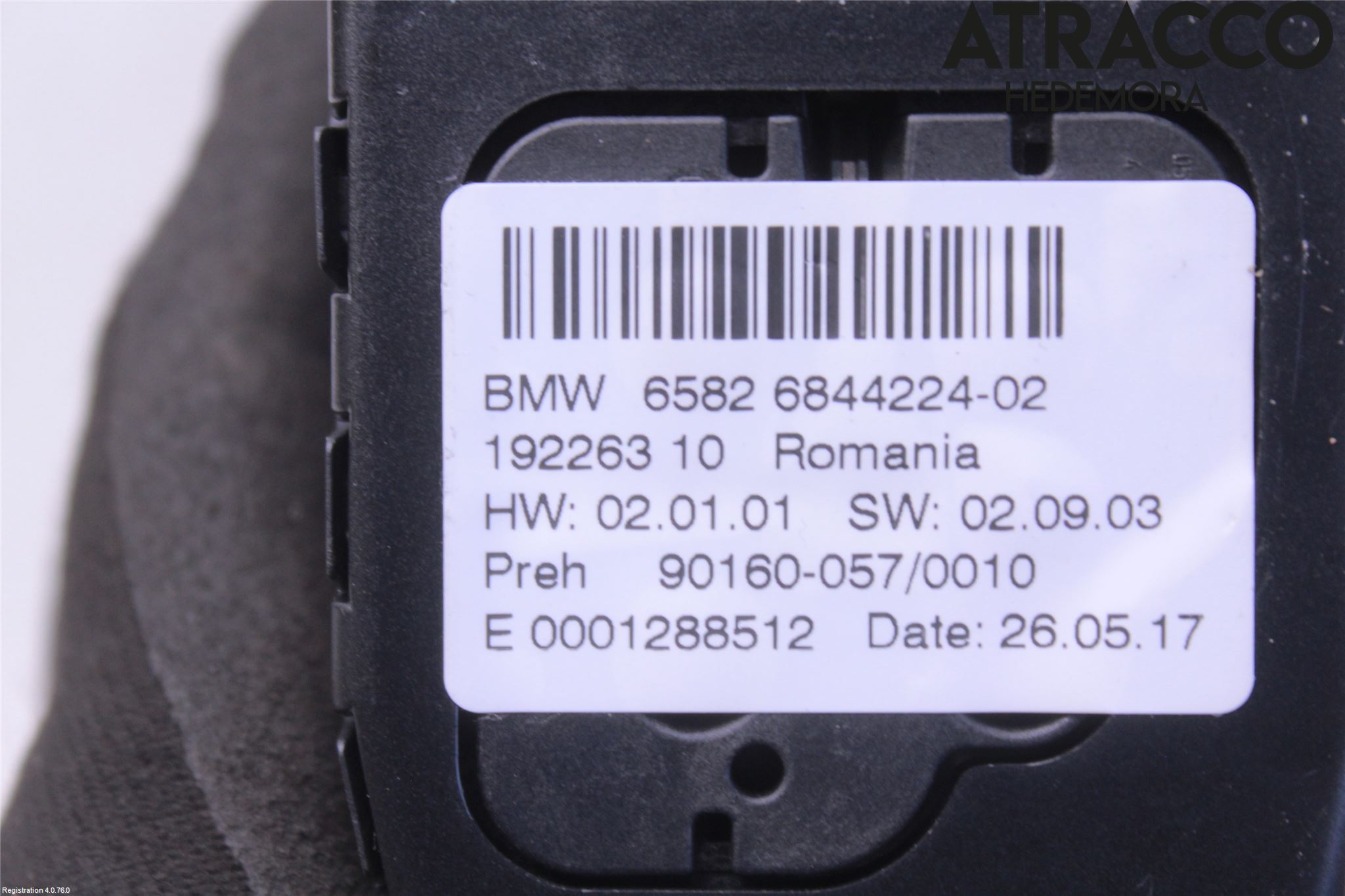 BMW 5 G30/G31/F90 17-23 Strömställare Färddator