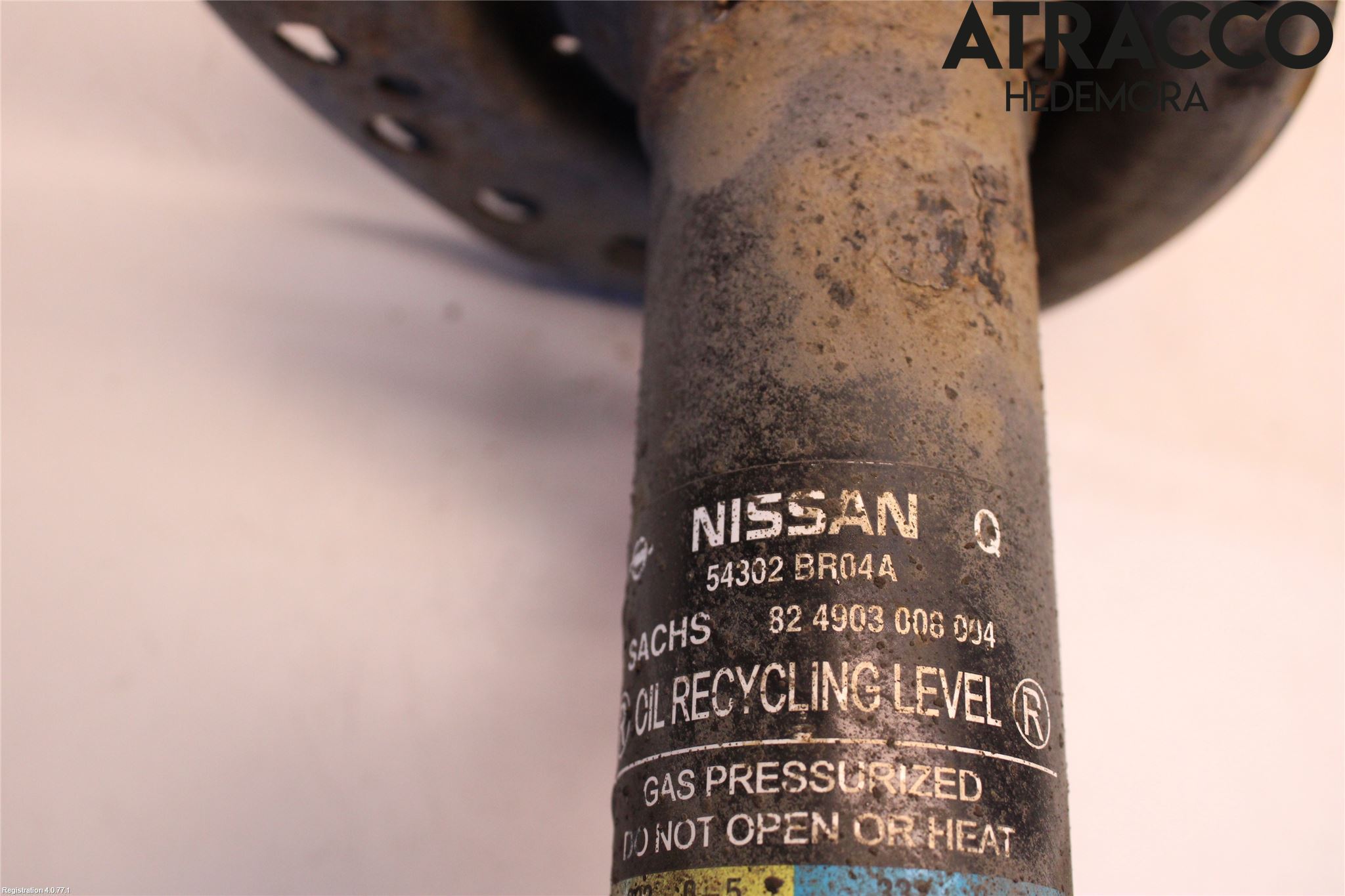 Nissan QASHQAI   07-10 Fjäderben Fram Höger