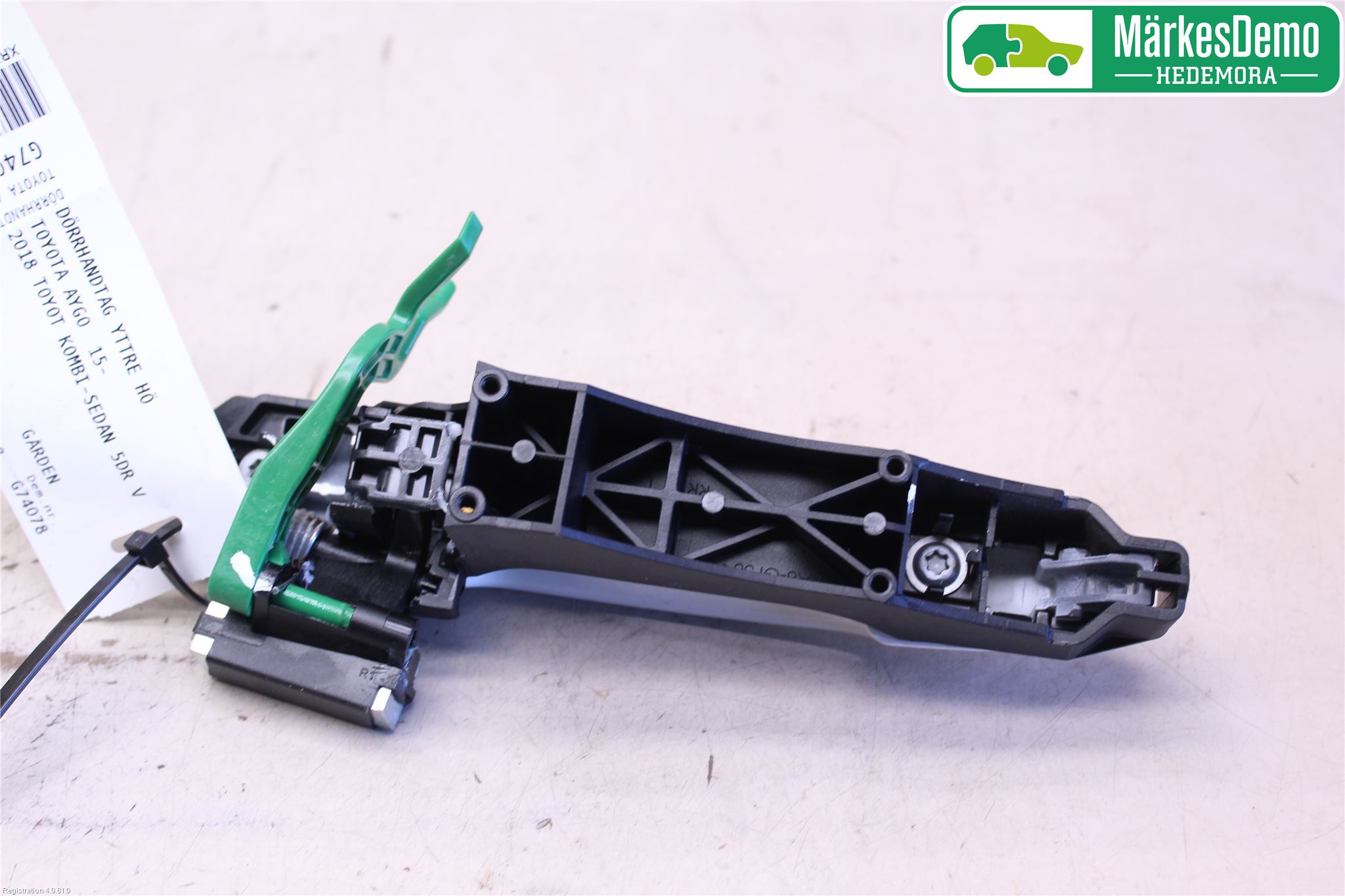 Toyota AYGO 15-21 Dörrhandtag Yttre Hö