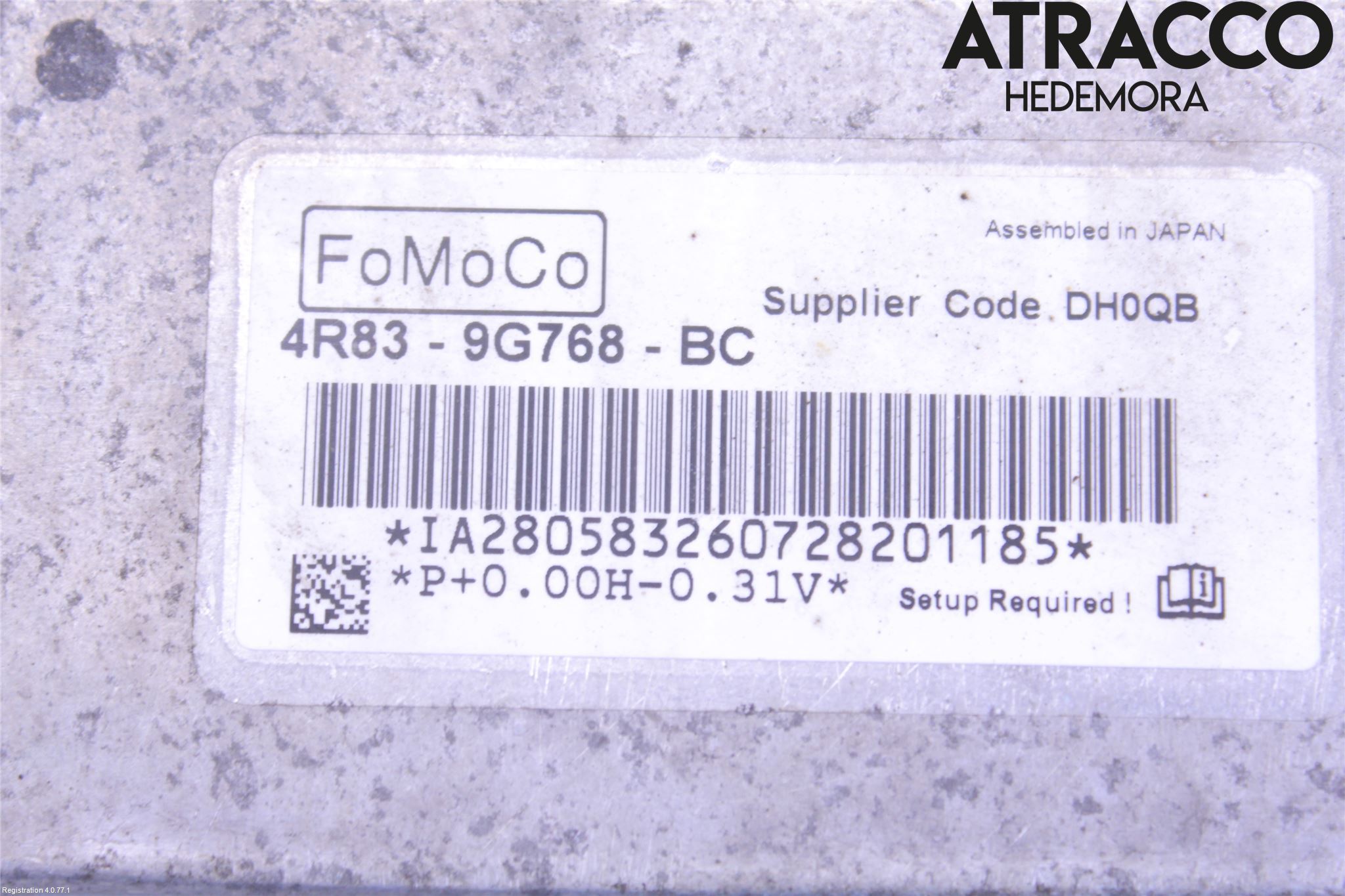 Volvo V70 08-13 Sensor Adaptiv Farthållare