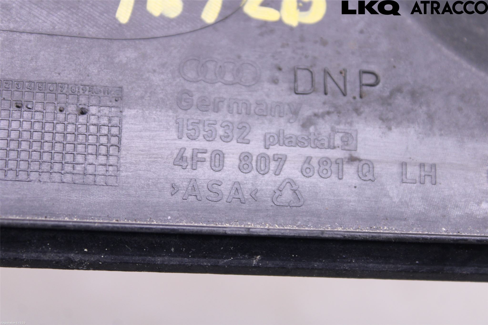 Audi A6/S6     05-11 Grilldel Vänster