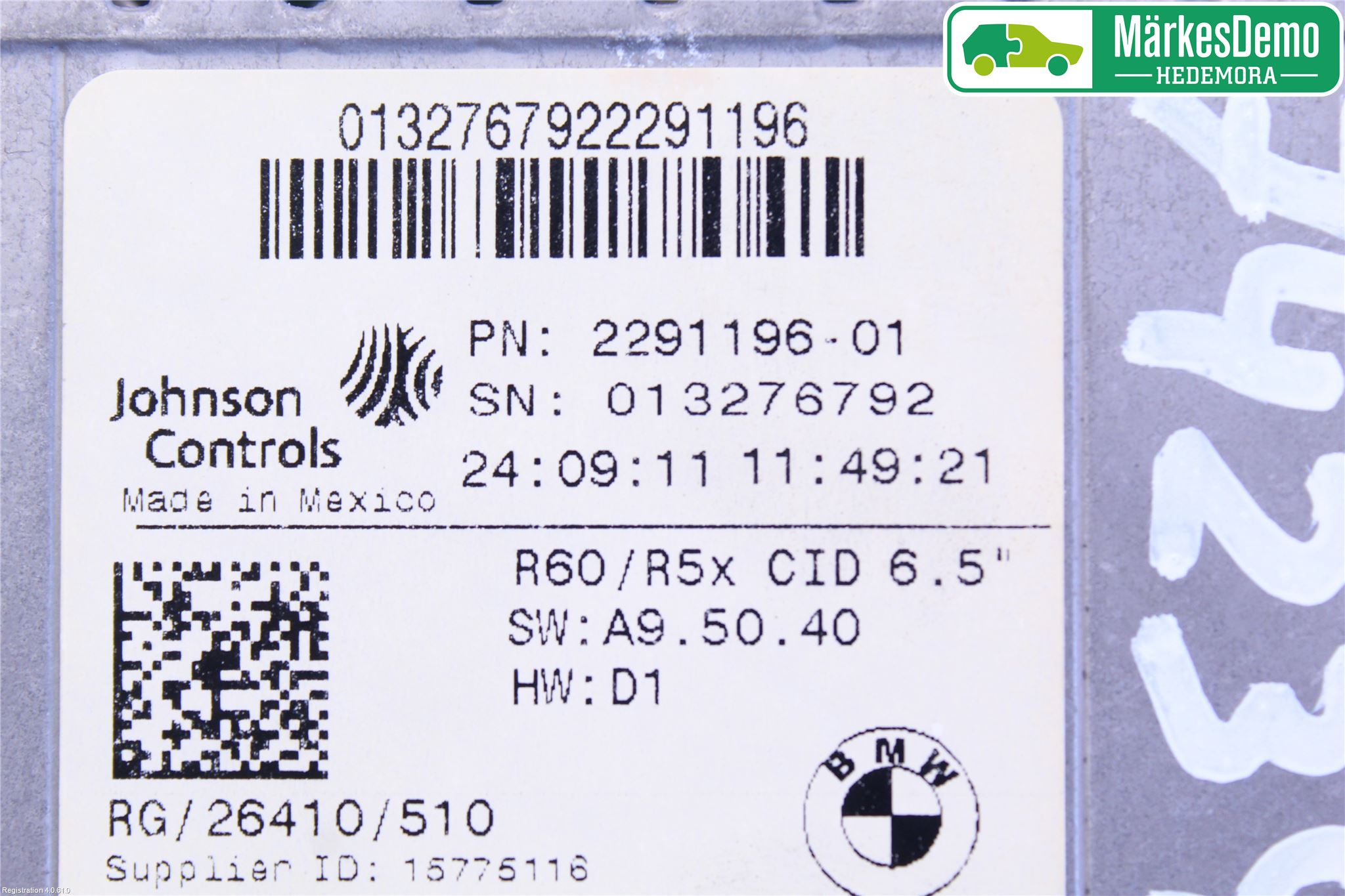 Mini COUPE R56 05-14 Multifunktionsdisplay