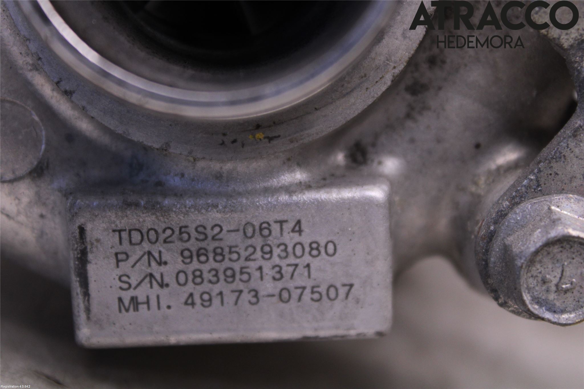 Peugeot PARTNER 08-15 Turboaggregat