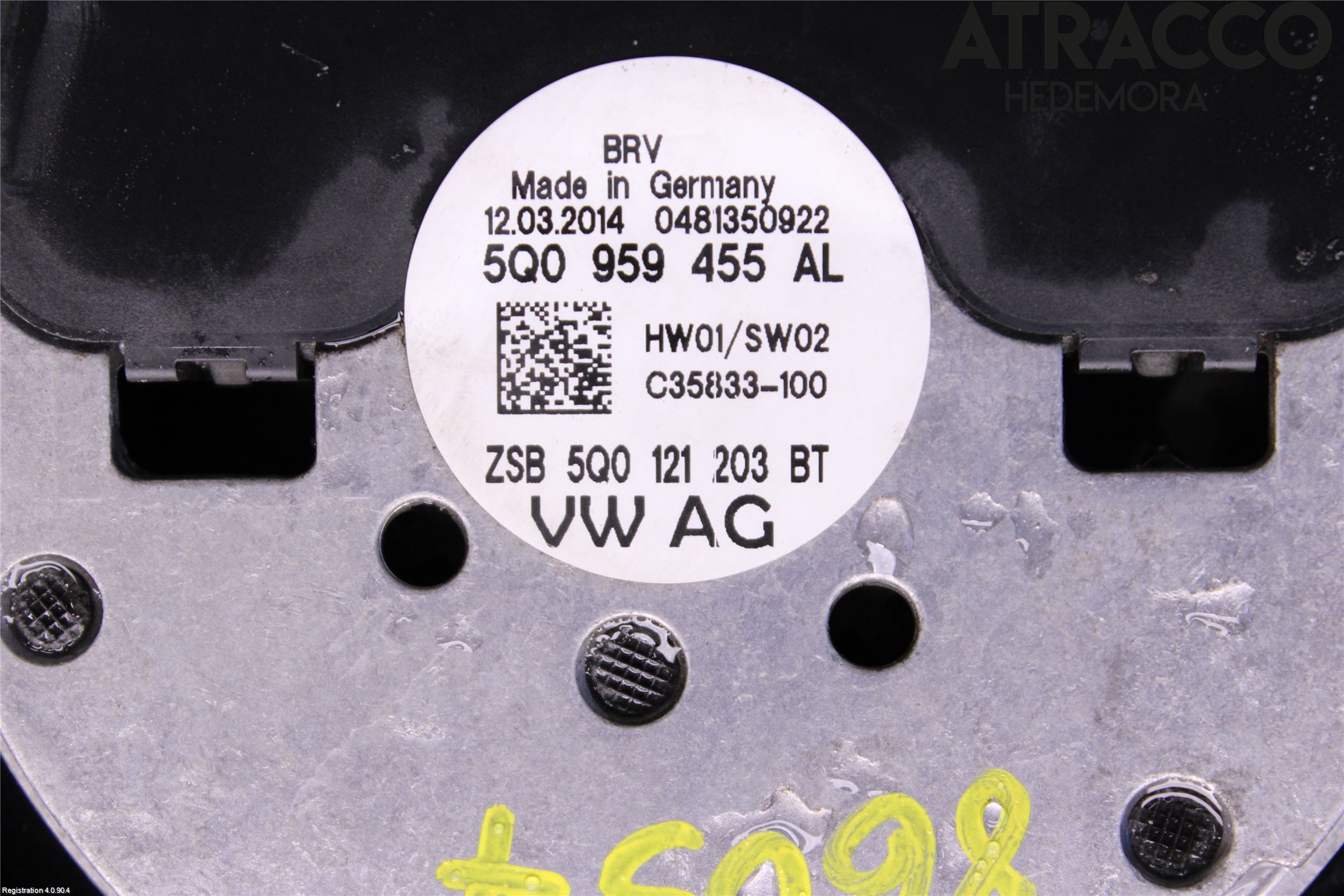 Volkswagen VW GOLF / E-GOLF VII 13-20 Kylfläkt El