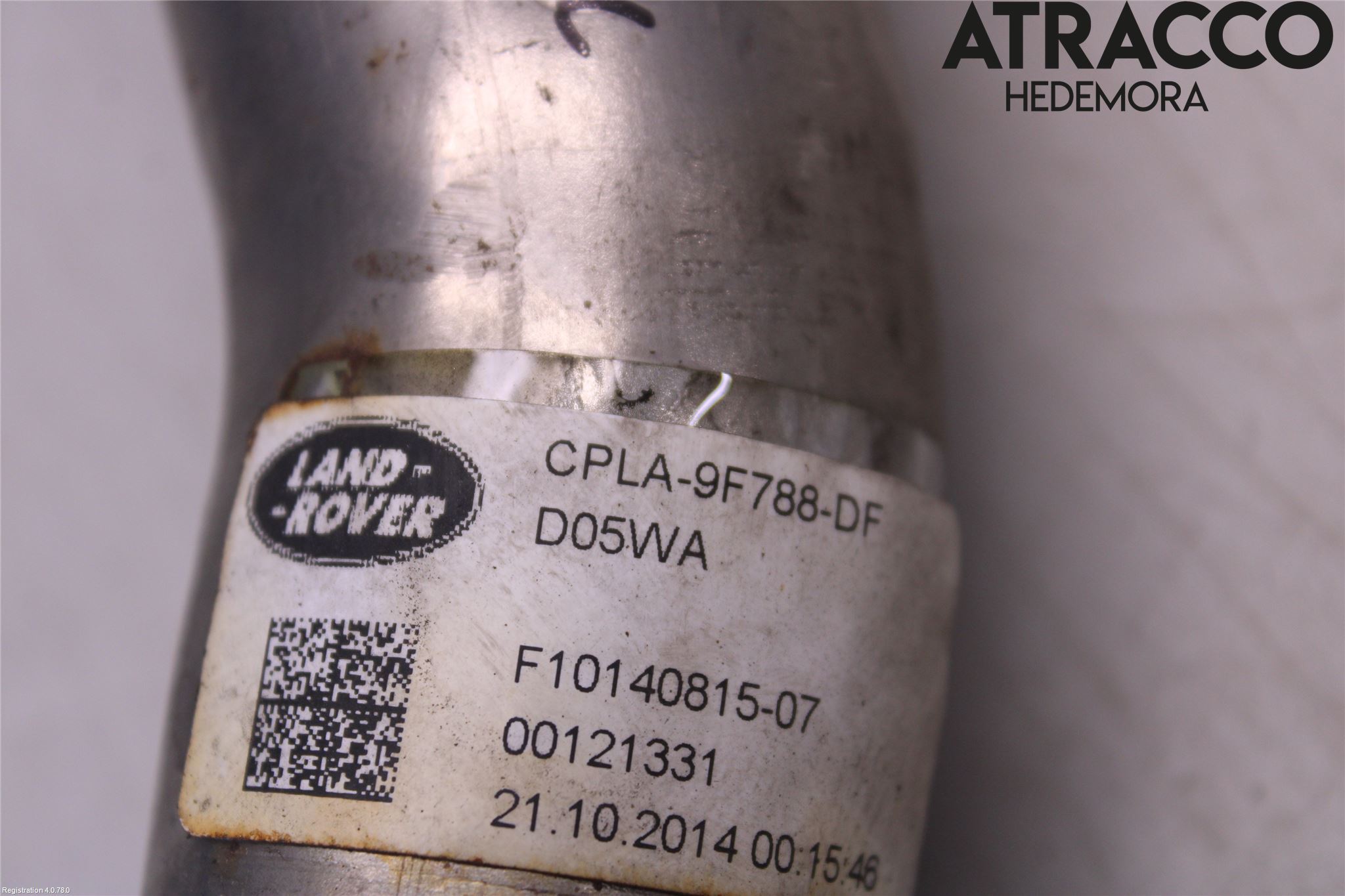 Landrover RANGE ROVER SPORT (L494) 14-22 Laddluft-Intercoolerrör