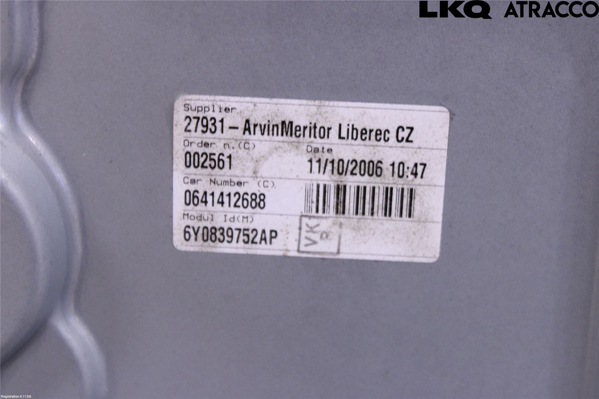 Skoda FABIA 99-07 Fönsterhissmekanism