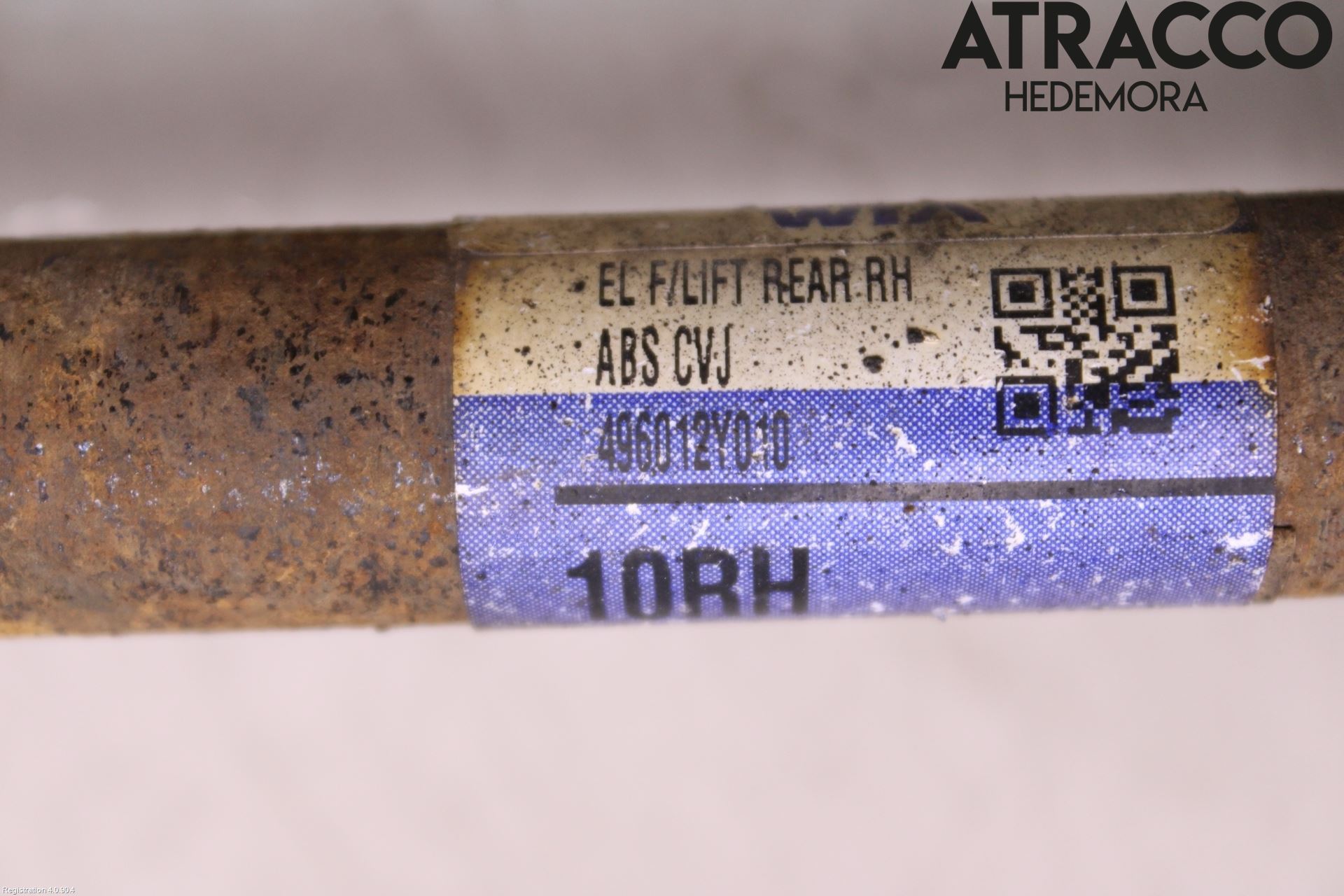Kia SPORTAGE (SL) 11-15 Drivaxel Bak Höger