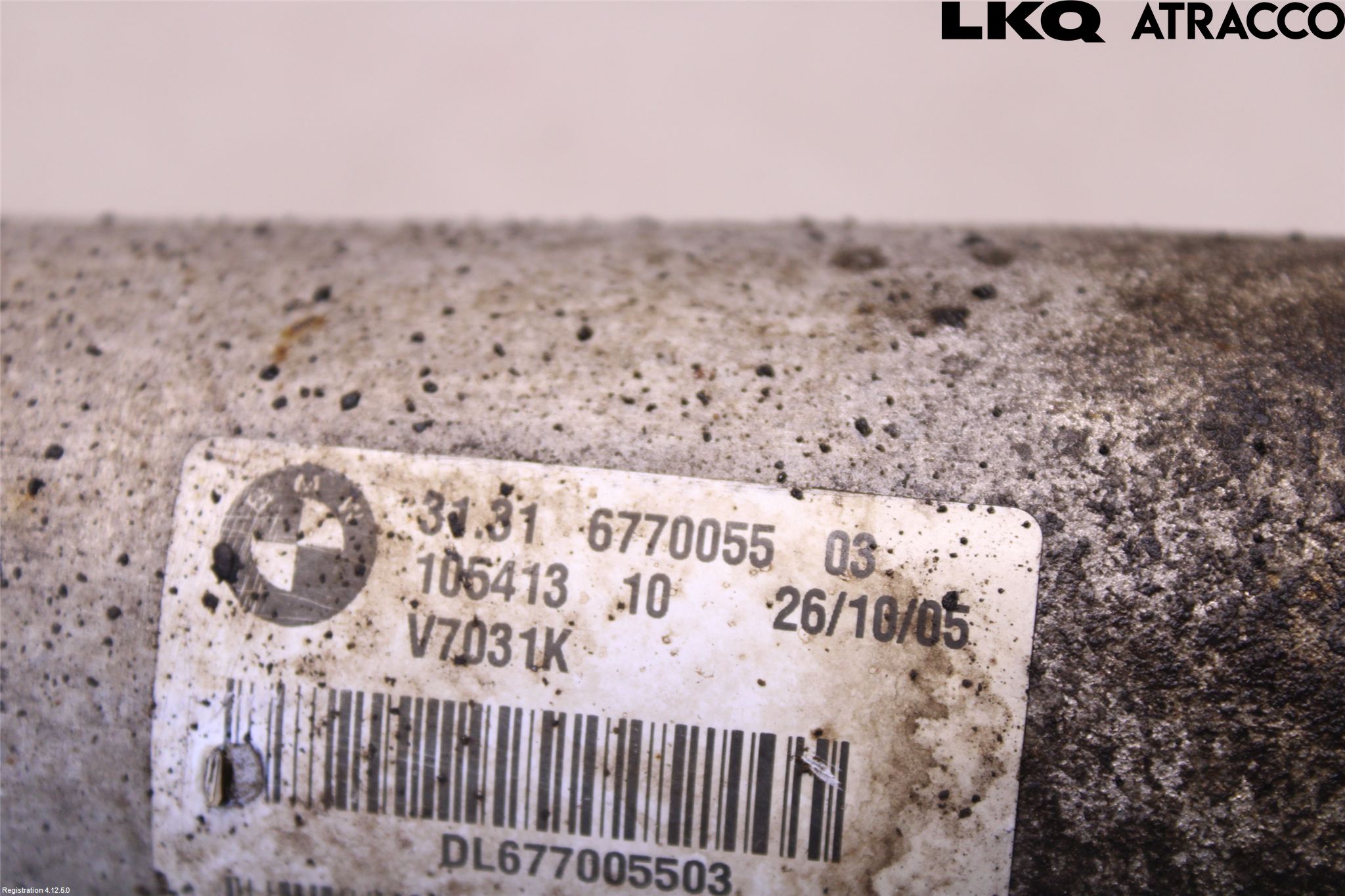 BMW 7 E65/66    00-08 Fjäderben Fram Vänster