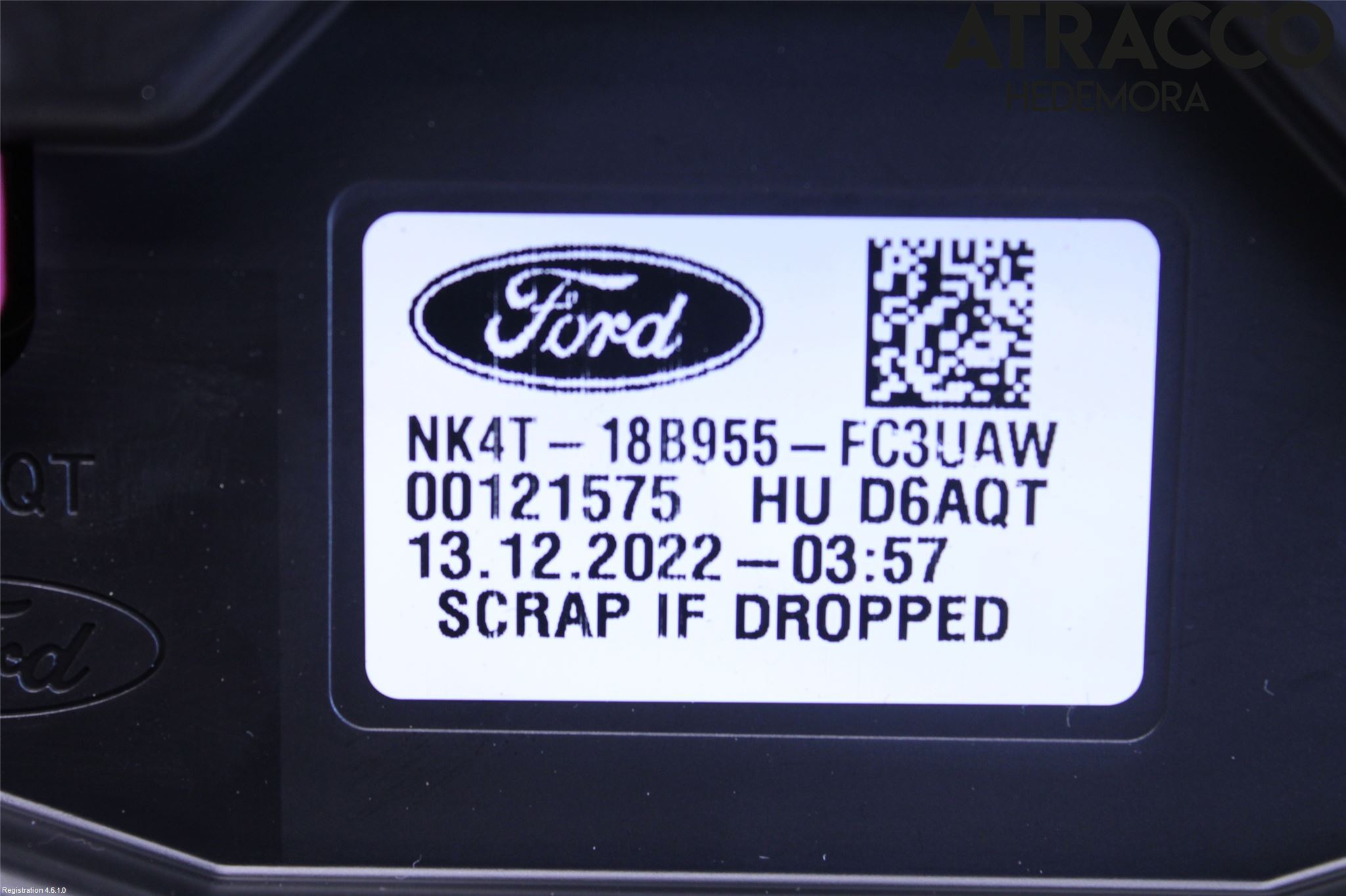 Ford E-TRANSIT SKÅP/BUSS 22- Multifunktionsdisplay