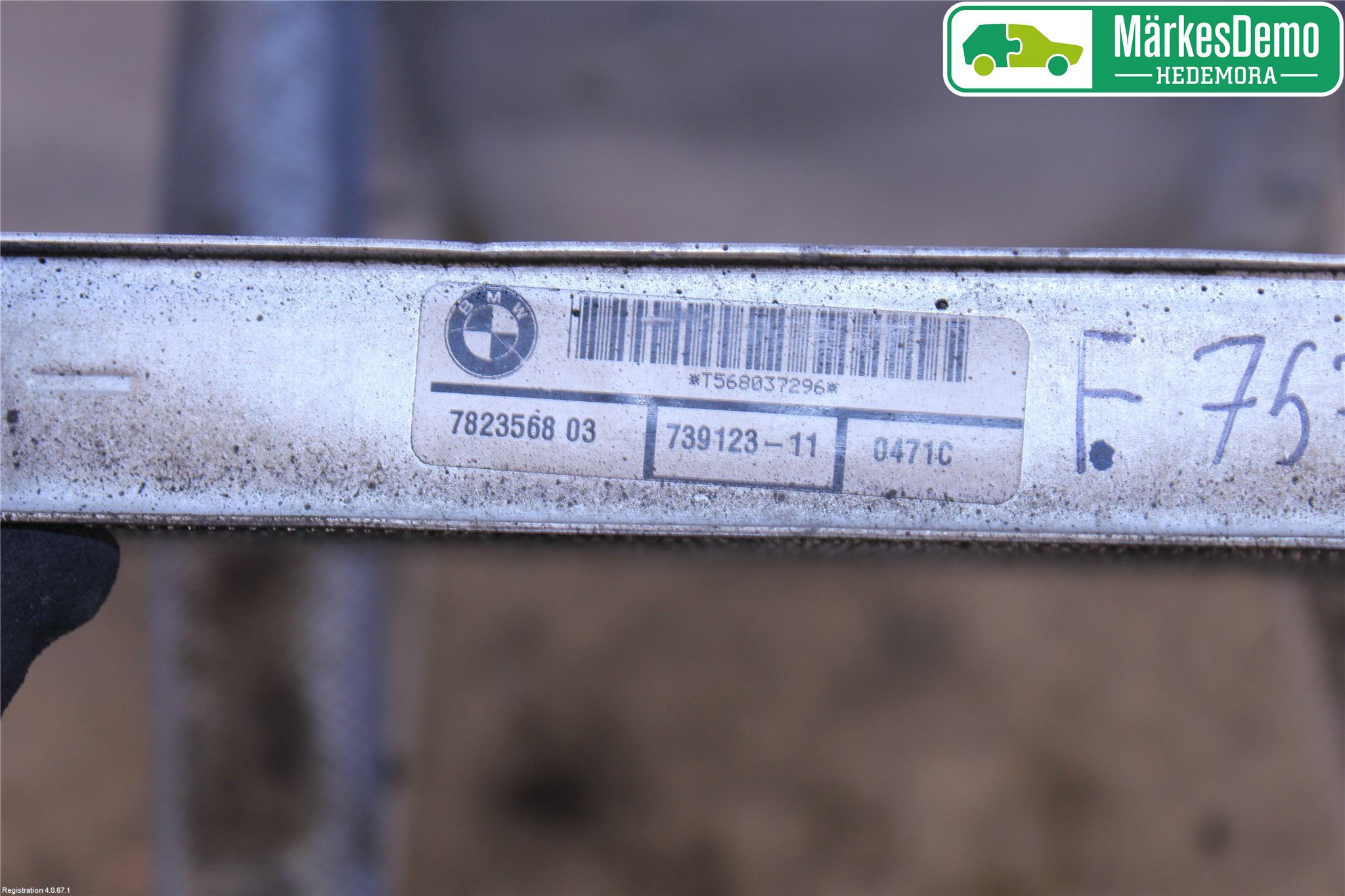 BMW X3 F25 10-17 Kylare Aut