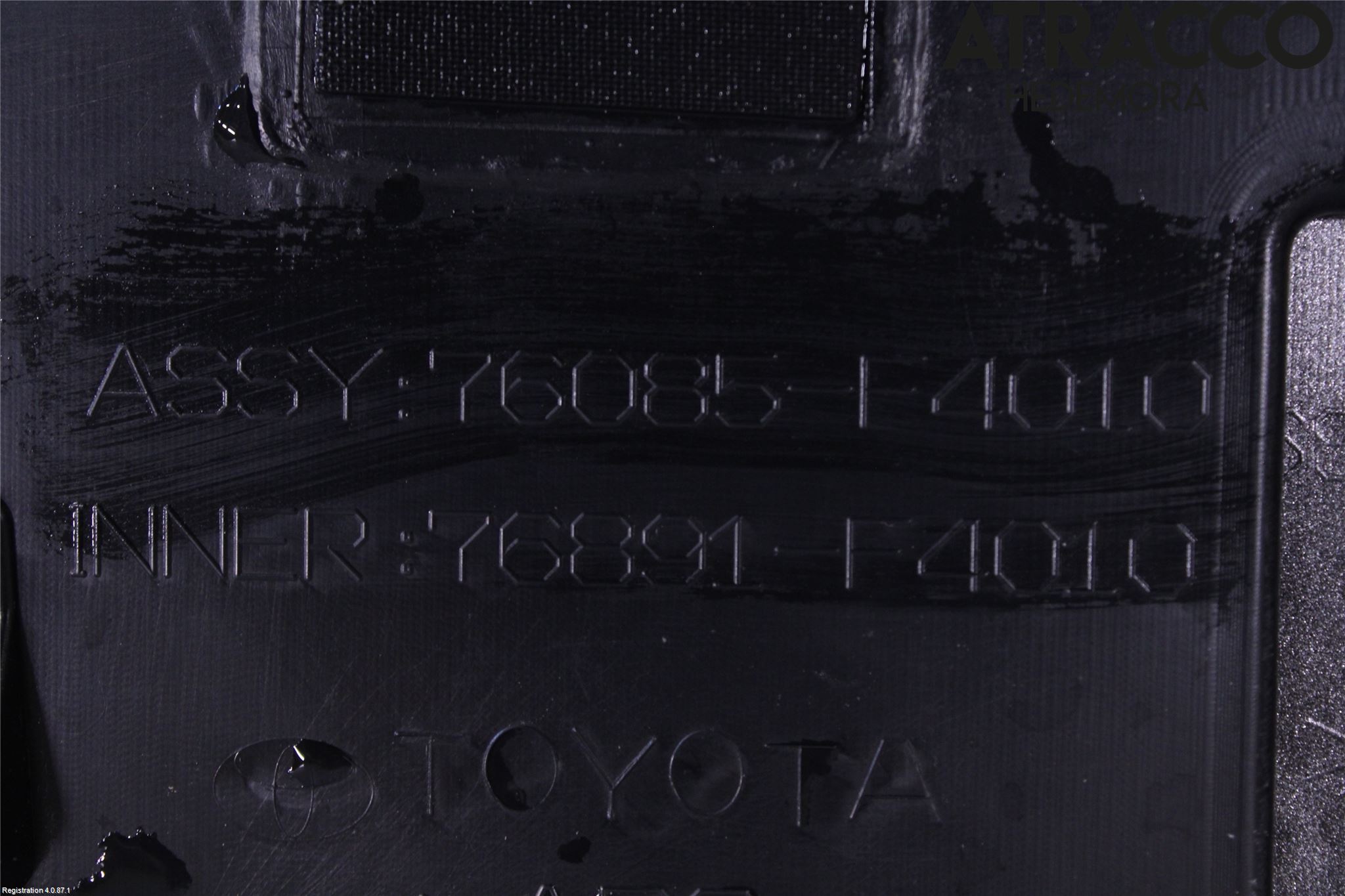 Toyota C-HR 16-23 Spoiler Baklucka