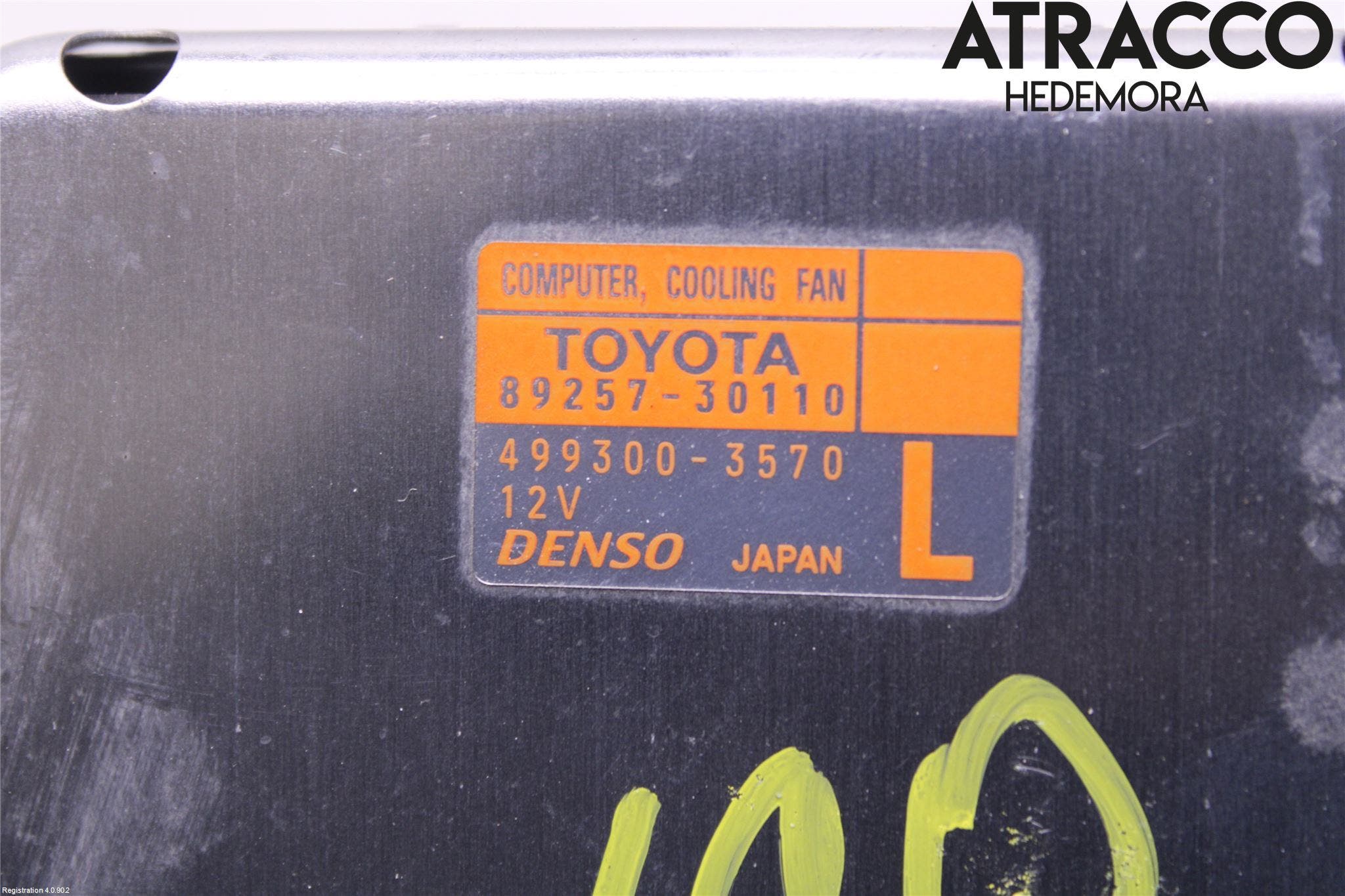Lexus IS 250/350 14-20 Relä Kylfläkt