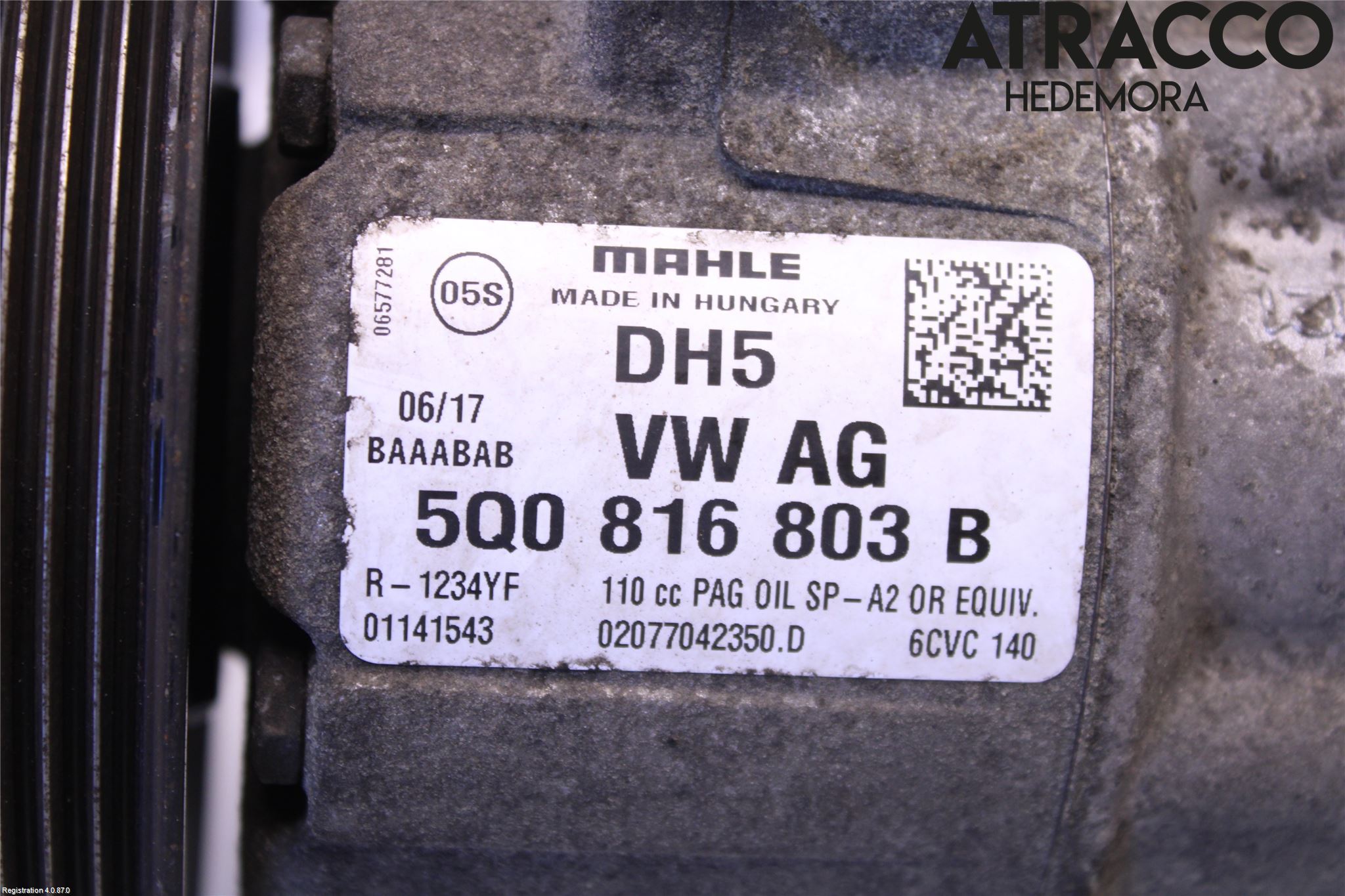 Skoda RAPID Ac Kompressor