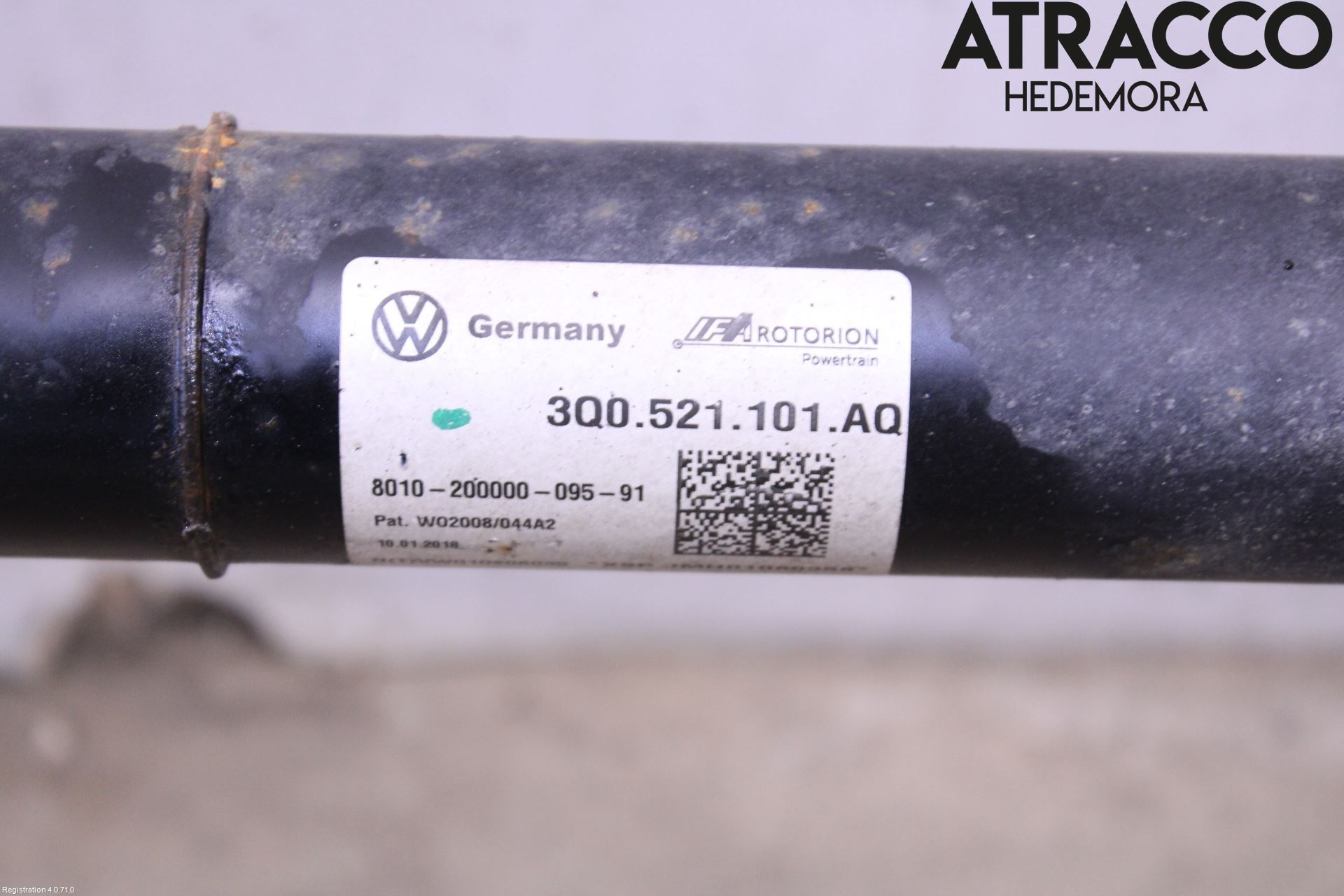 Skoda SUPERB 16-24 Mellanaxel Komp